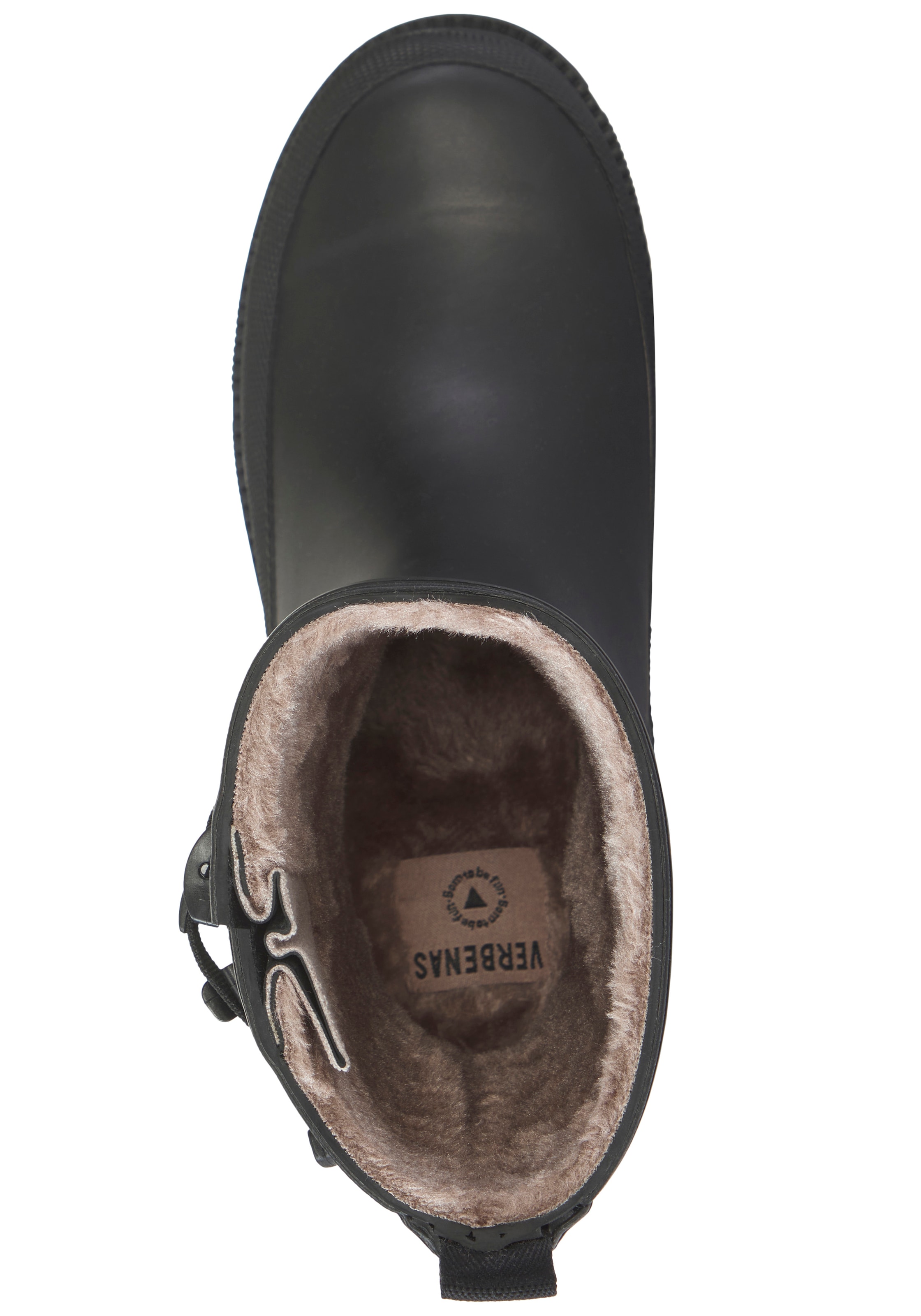 VERBENAS Bottes en caoutchouc »LINA FUR SMOOTH«  Regenstiefel, Rainboots mit Warmfutter
