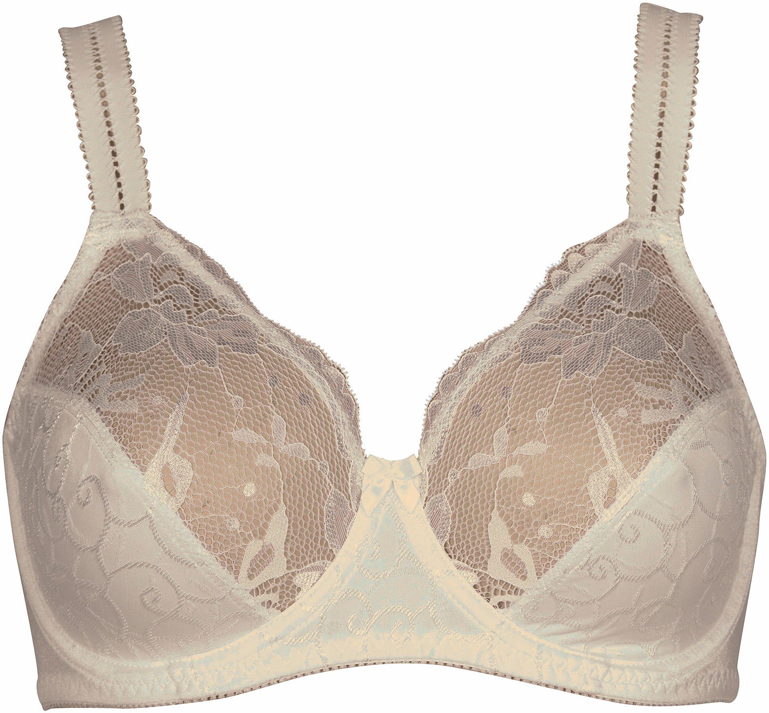 Elbrina Bügel-BH »EMBROIDERY«, mit floralen Spitzenakzenten