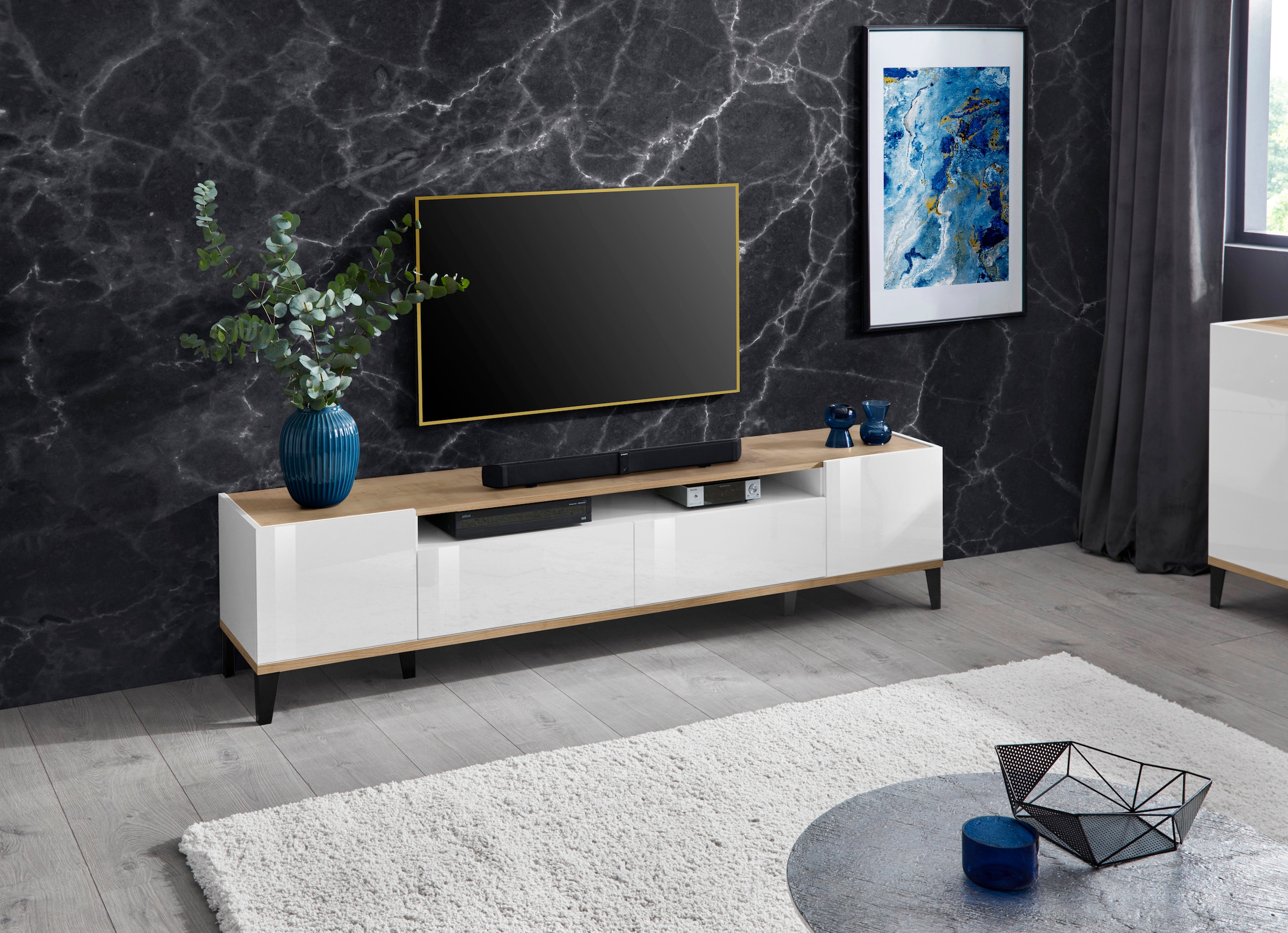 INOSIGN Lowboard »SunriseTV-Board, TV-Schrank«, Breite 200 cm