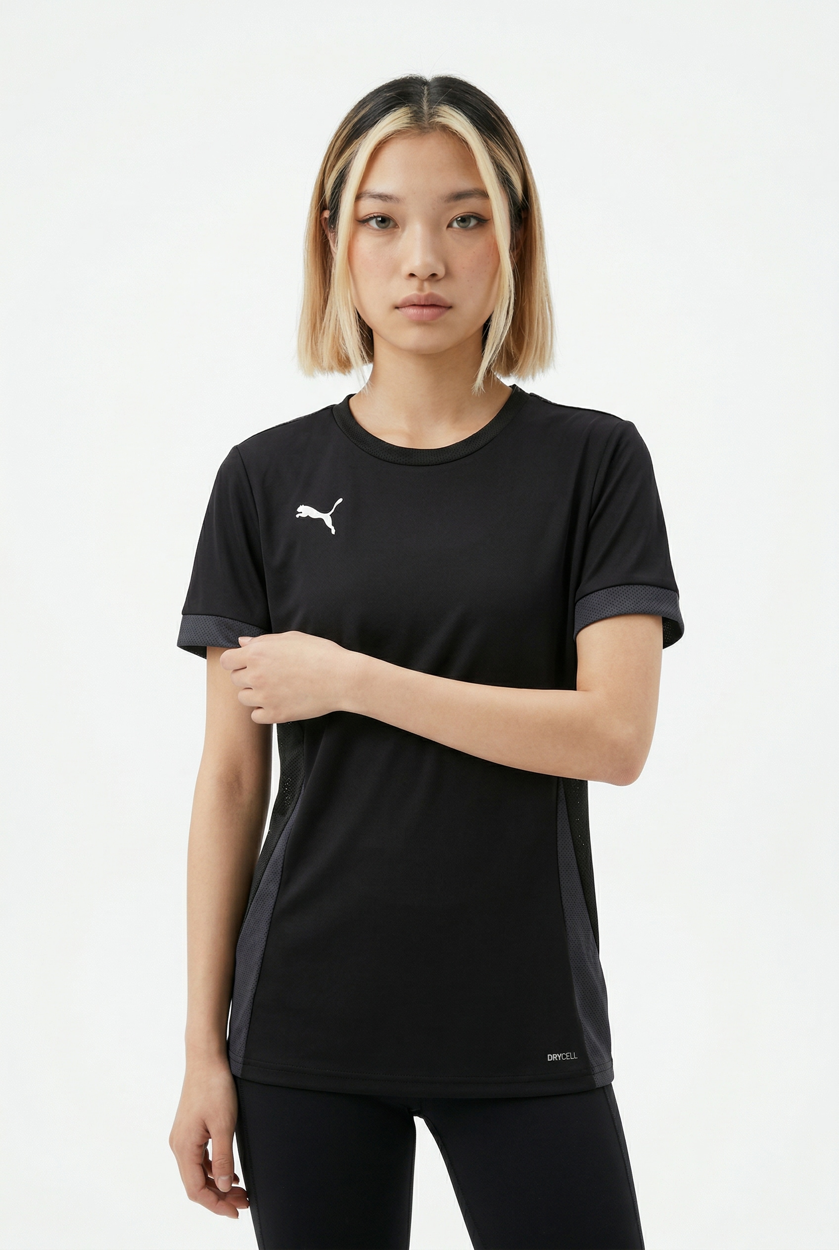 PUMA Fussballtrikot »TEAMGOAL MATCHDAY JERSEY WMNS« sportlicher Stil, für Fussball, Kurzarmdesign, Rundhalsausschnitt