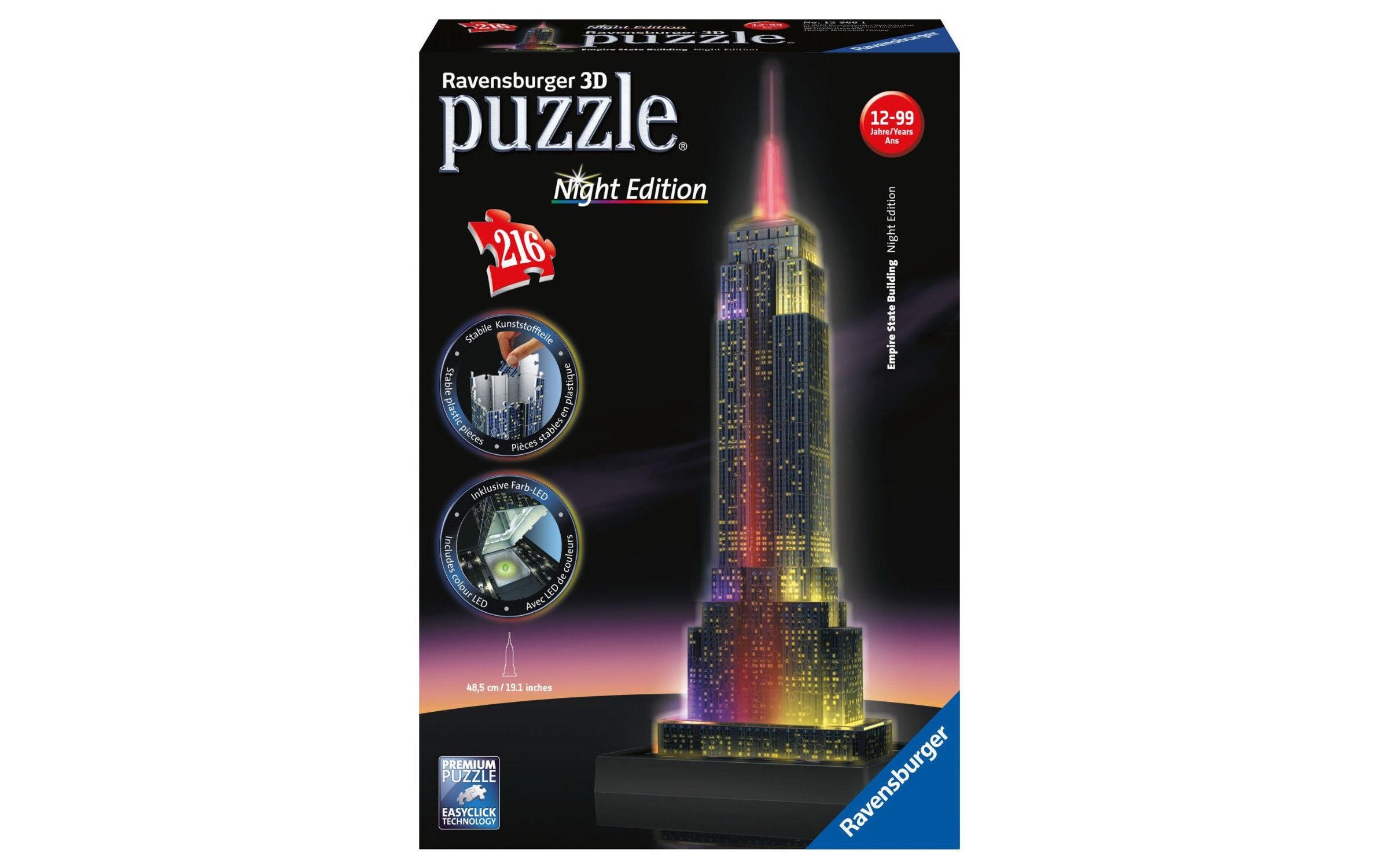 Ravensburger 3D-Puzzle »Empire State Building Nacht«