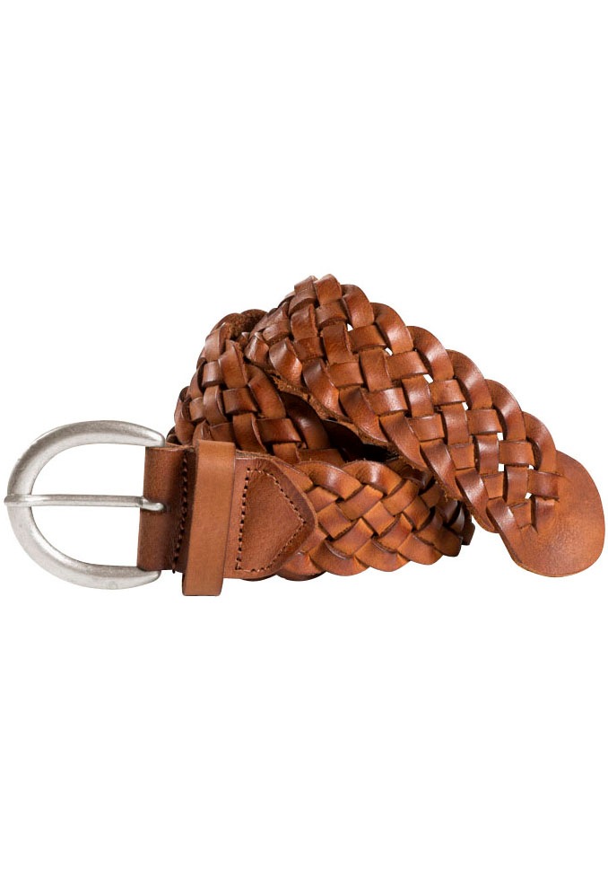 Image of TOM TAILOR Flechtgürtel, mit Logo auf der Schlaufe bei Ackermann Versand Schweiz