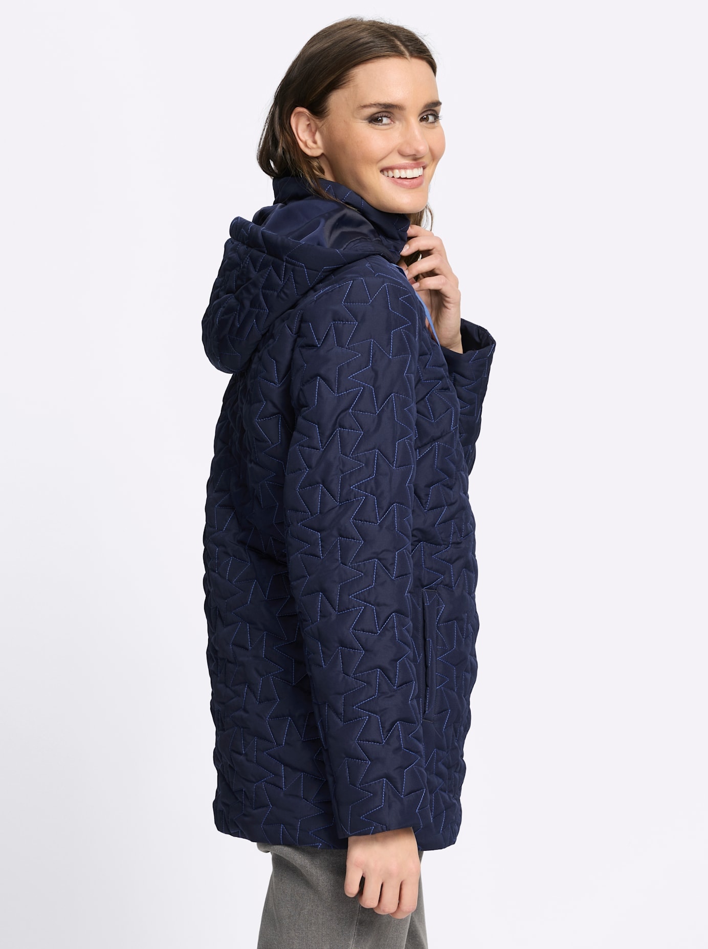 Classic Basics Veste matelassée mit Kapuze