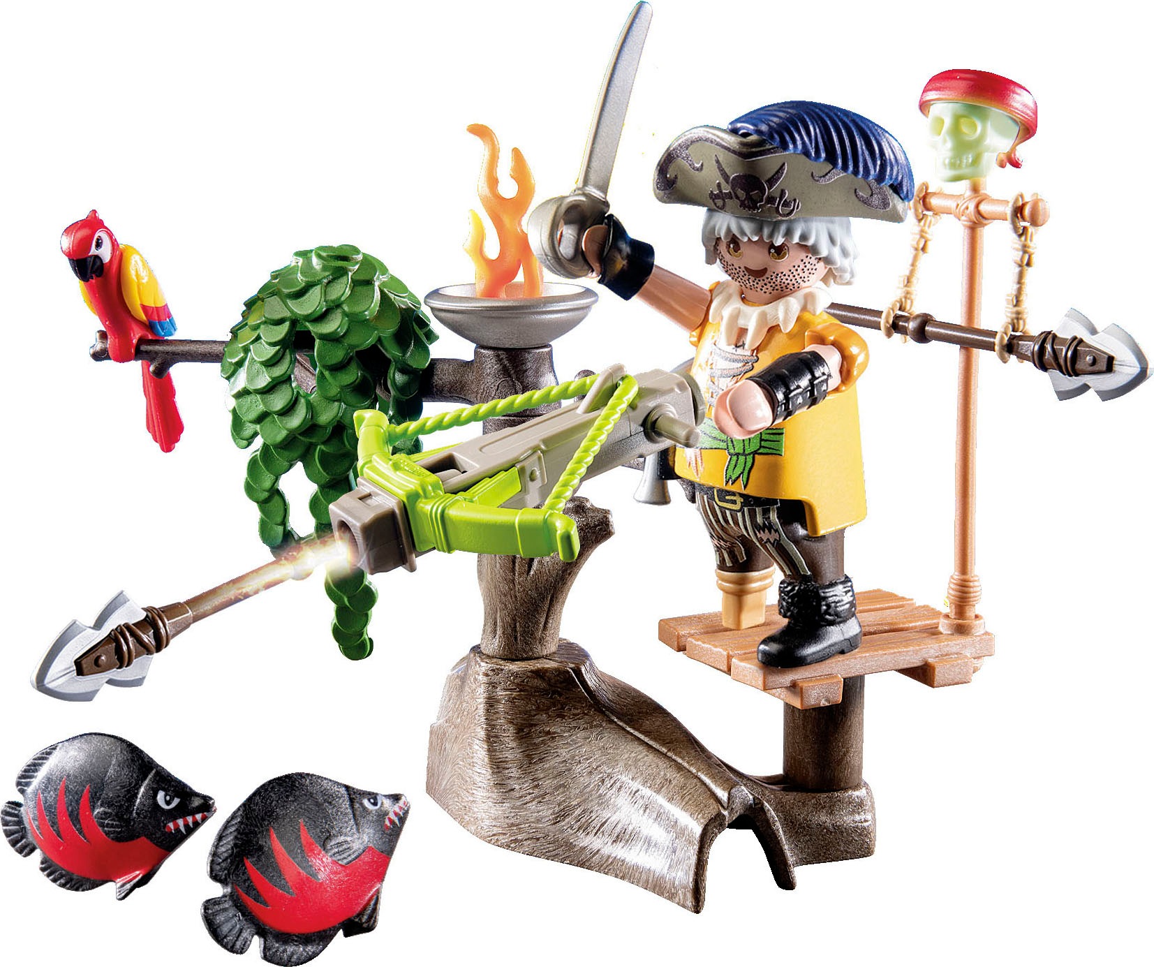 Playmobil® Jeu de construction »Pirat mit Balliste (71795), Playmobil Pirates«