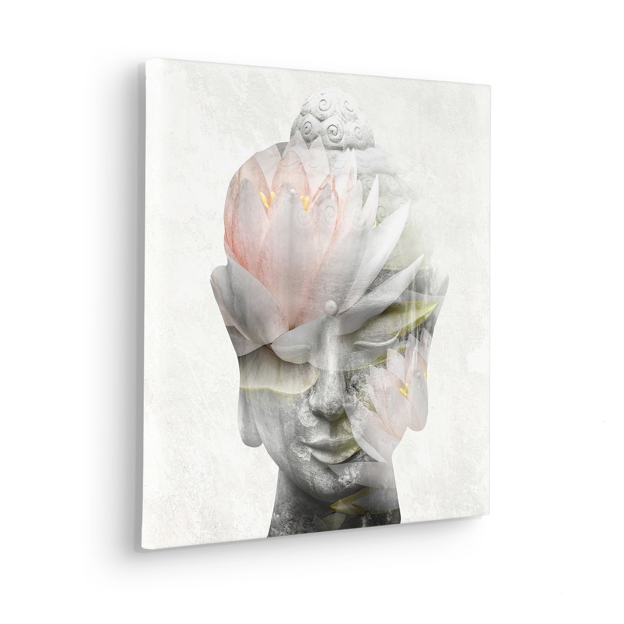Komar Leinwandbild »Wellness Time - Grösse 40 x 40 cm«, Natur, (1 St.), Keilrahmenbild mi Echtholzrahmen