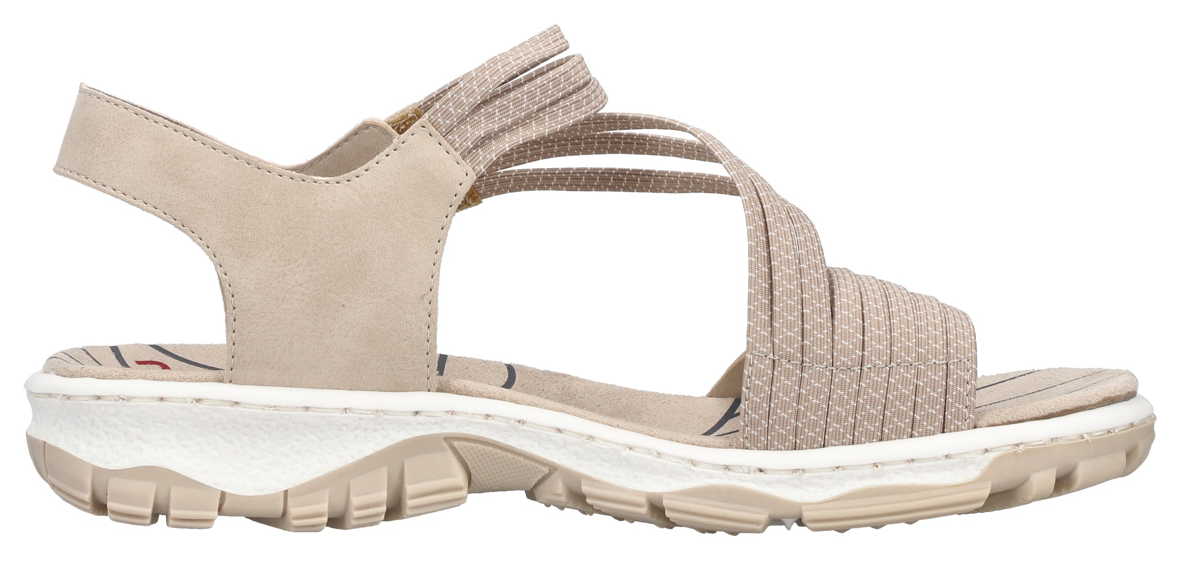 Rieker Sandale à lanières  chaussure d'été, sandalette, chaussure à scratch, style sport