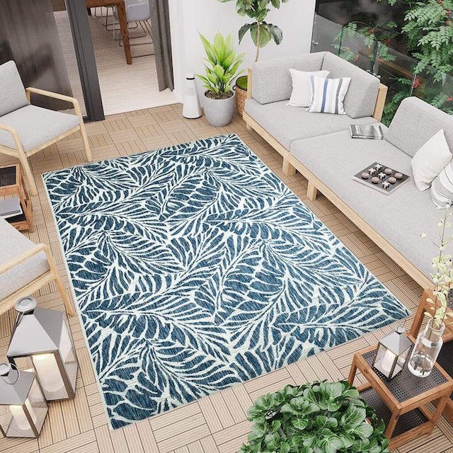 Carpet City Teppich »Outdoor 680«, rechteckig, In/- Outdoor geeignet,  Wohnzimmer, Balkon, Terrasse bequem kaufen