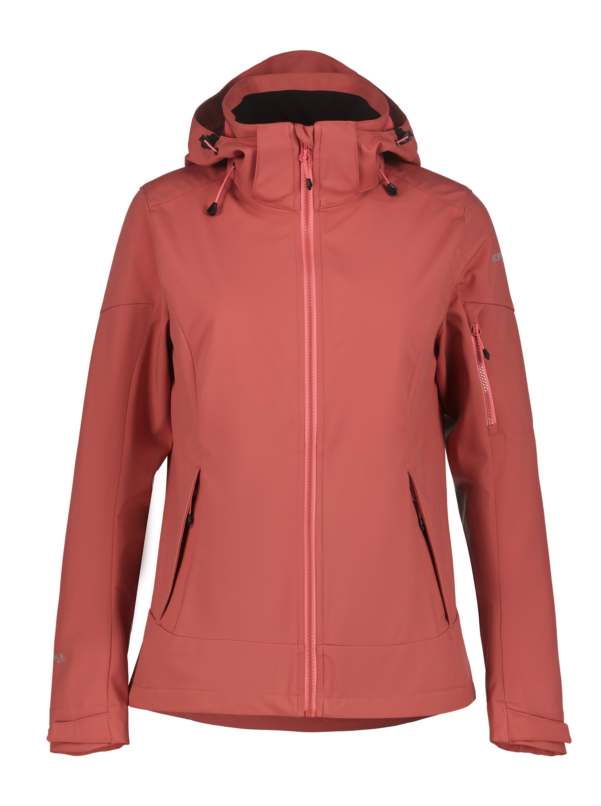 Icepeak Softshelljacke »BATHGATE« wasserdicht mit Wassersäule 10000, wasserabweisend, aus Polyester