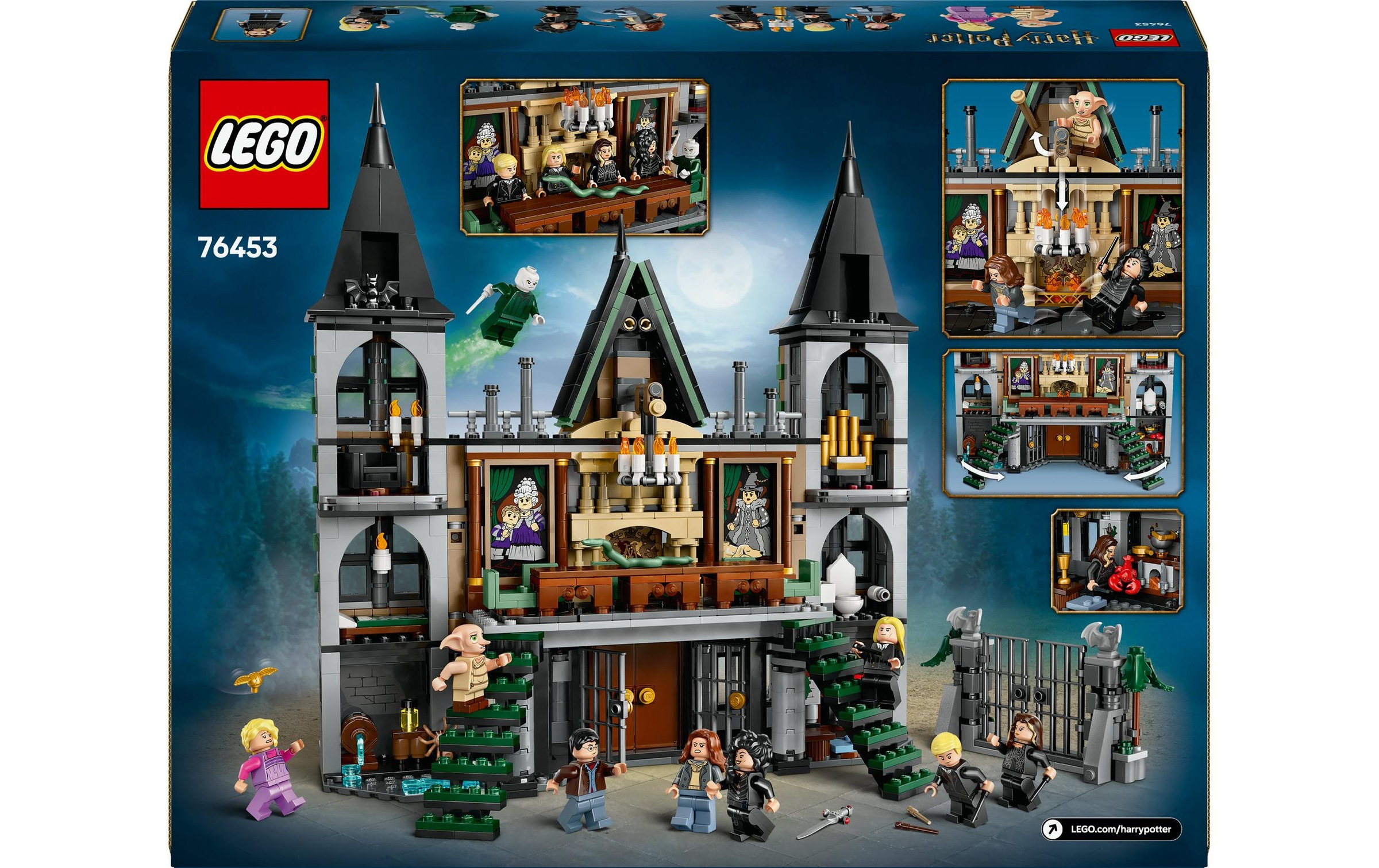 LEGO® Spielbausteine »Harry Potter Landsitz der Familie Malfoy 76453«