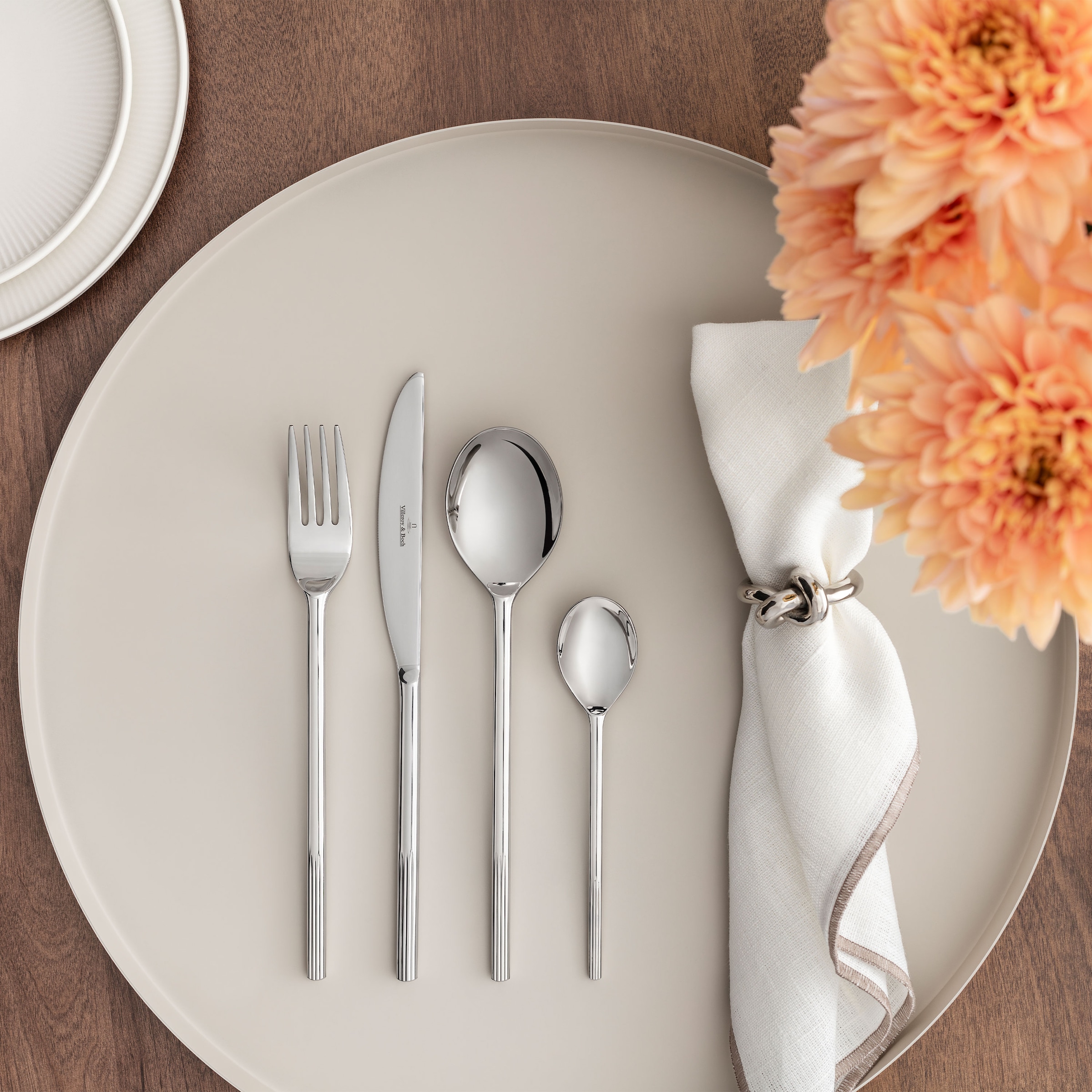 Villeroy & Boch Besteck-Set »Afina Besteckset« Gefertigt aus hochglanzpoliertem Edelstahl