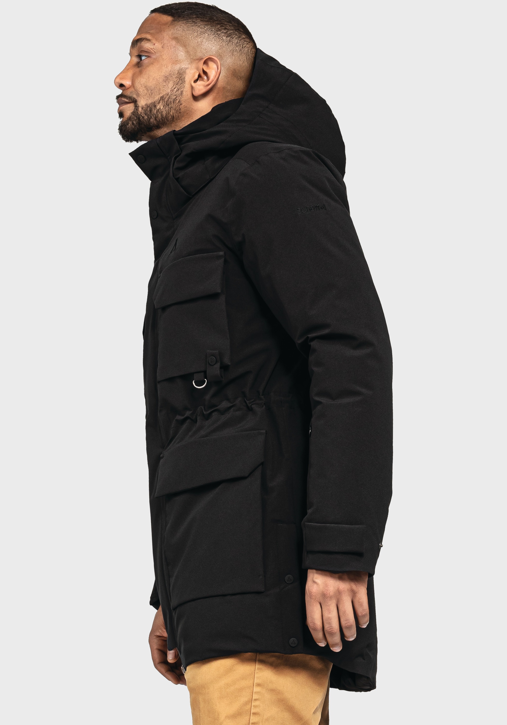 Schöffel Langjacke »Down Parka Ridgeland M«, mit Kapuze