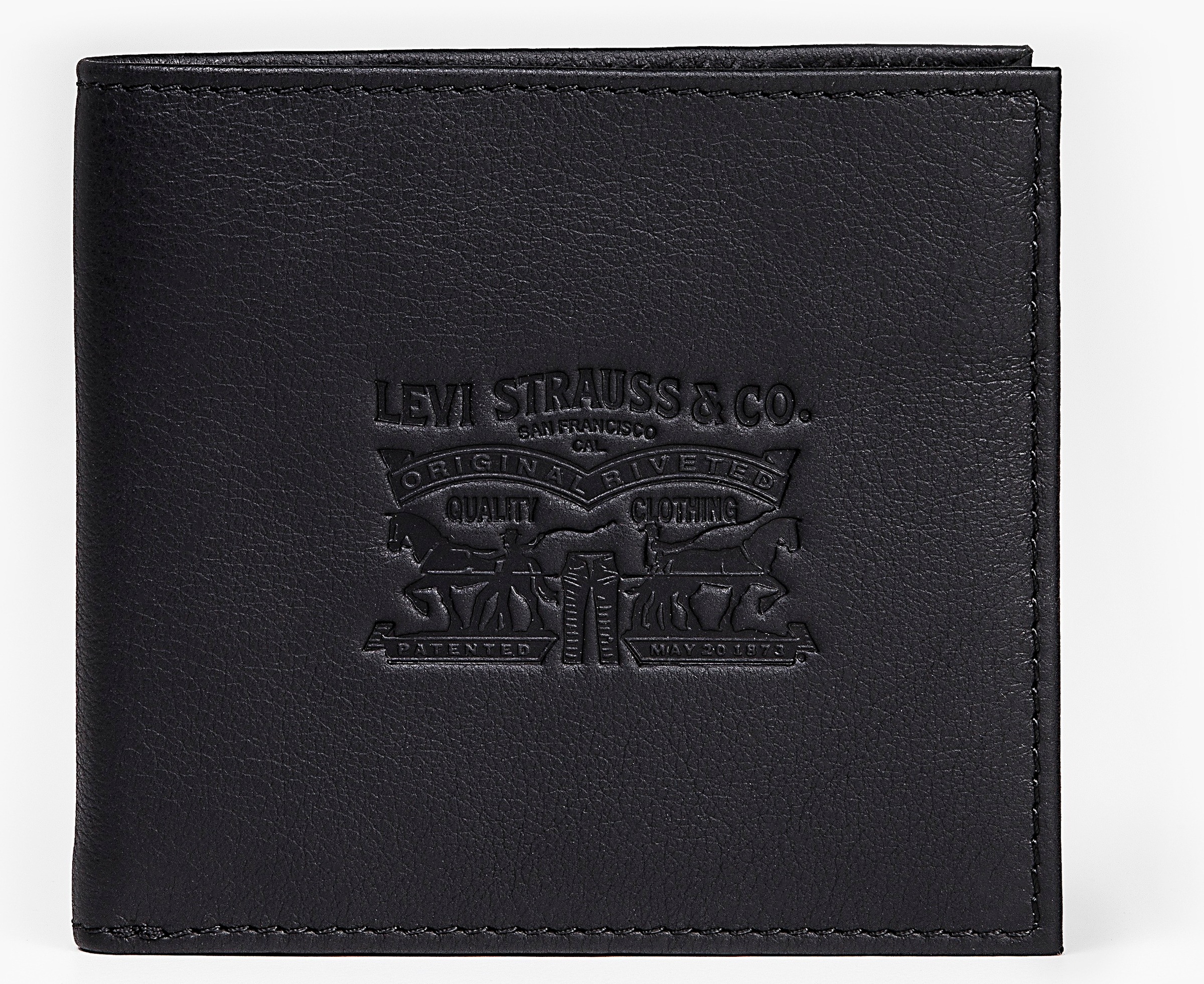 Image of Levi's® Geldbörse »VINTAGE TWO HORSE BIFOLD COIN WALLET«, aus Vollnarbenleder bei Ackermann Versand Schweiz