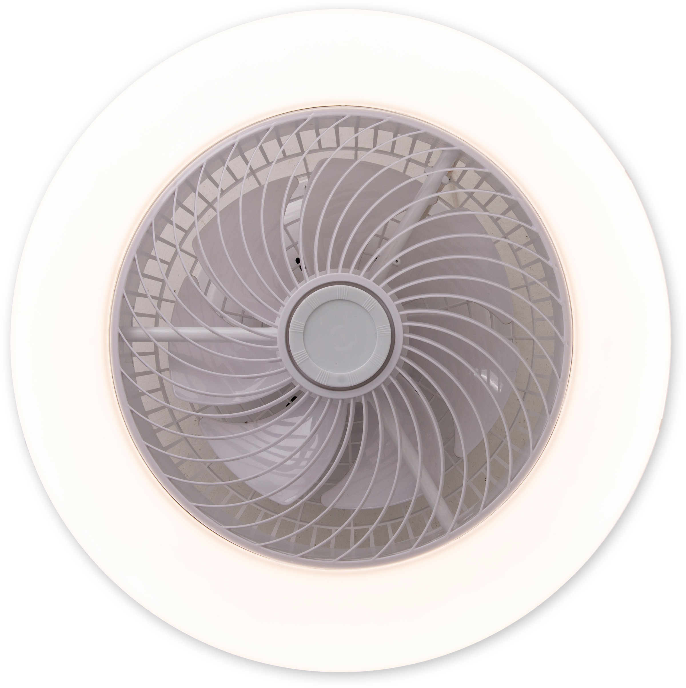näve LED Deckenleuchte »Adoranto Deckenventilator«, Leuchtmittel LED-Board | LED fest integriert, Deckenlampe, Ventilator, Fernbed., 3-stufiger Lüfter 60W