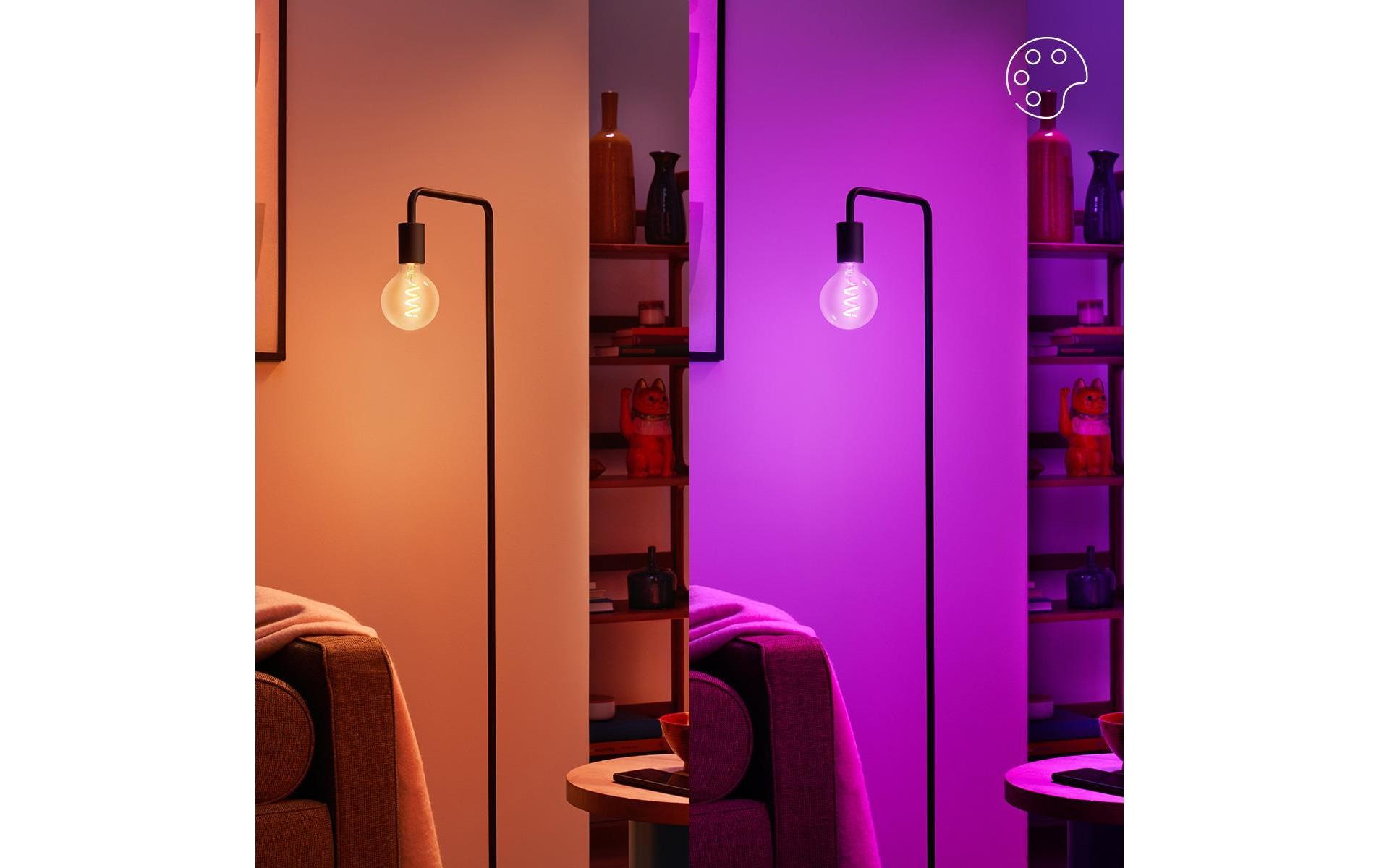 WiZ Smarte LED-Leuchte »6.3W 40W E27 G95« E27 Farbwechsler