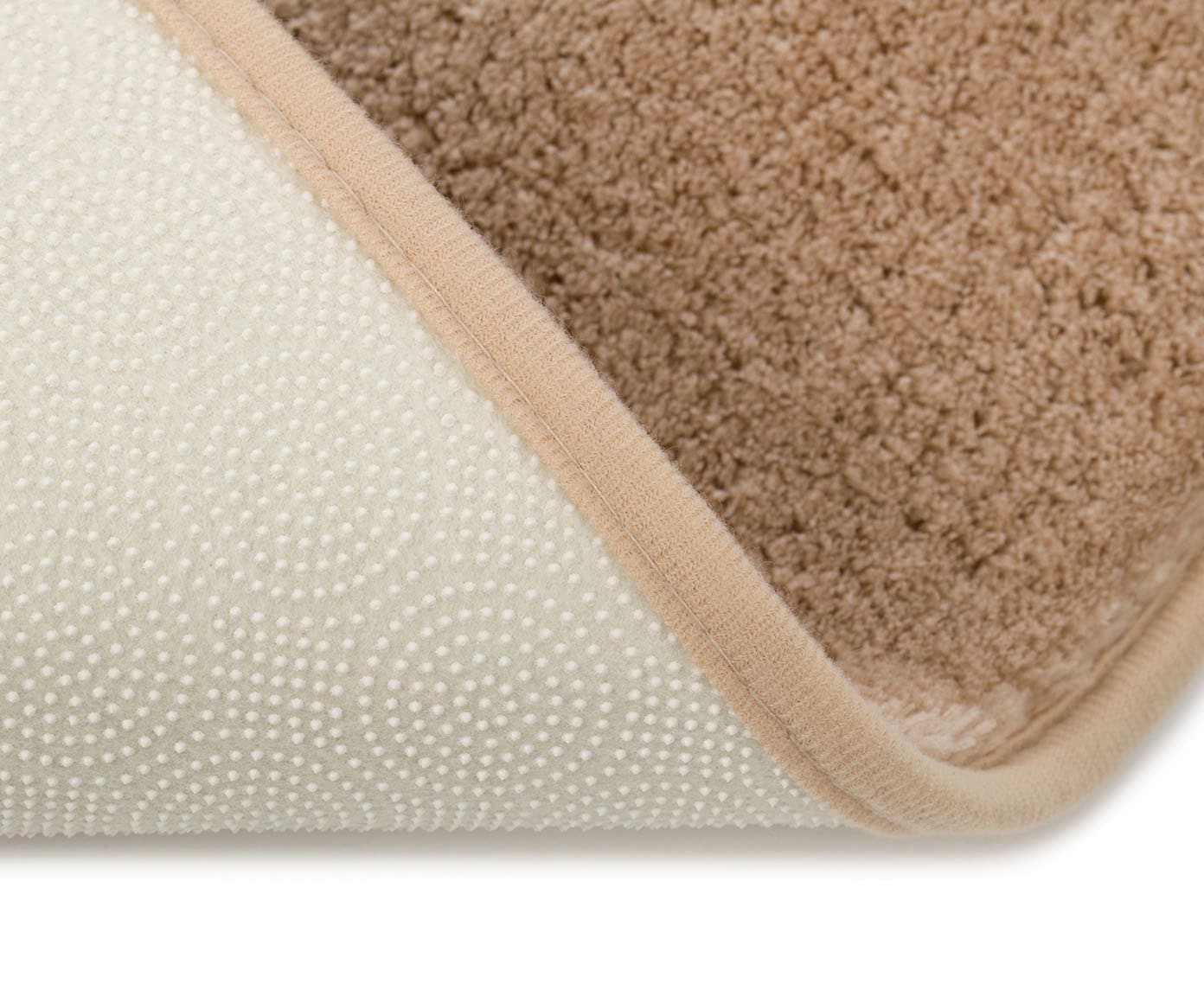 Gözze Tapis de bain »Rio Premium« Höhe 18 mm Badteppich, Uni Farben, waschbar, rechteckig & rund erhältlich