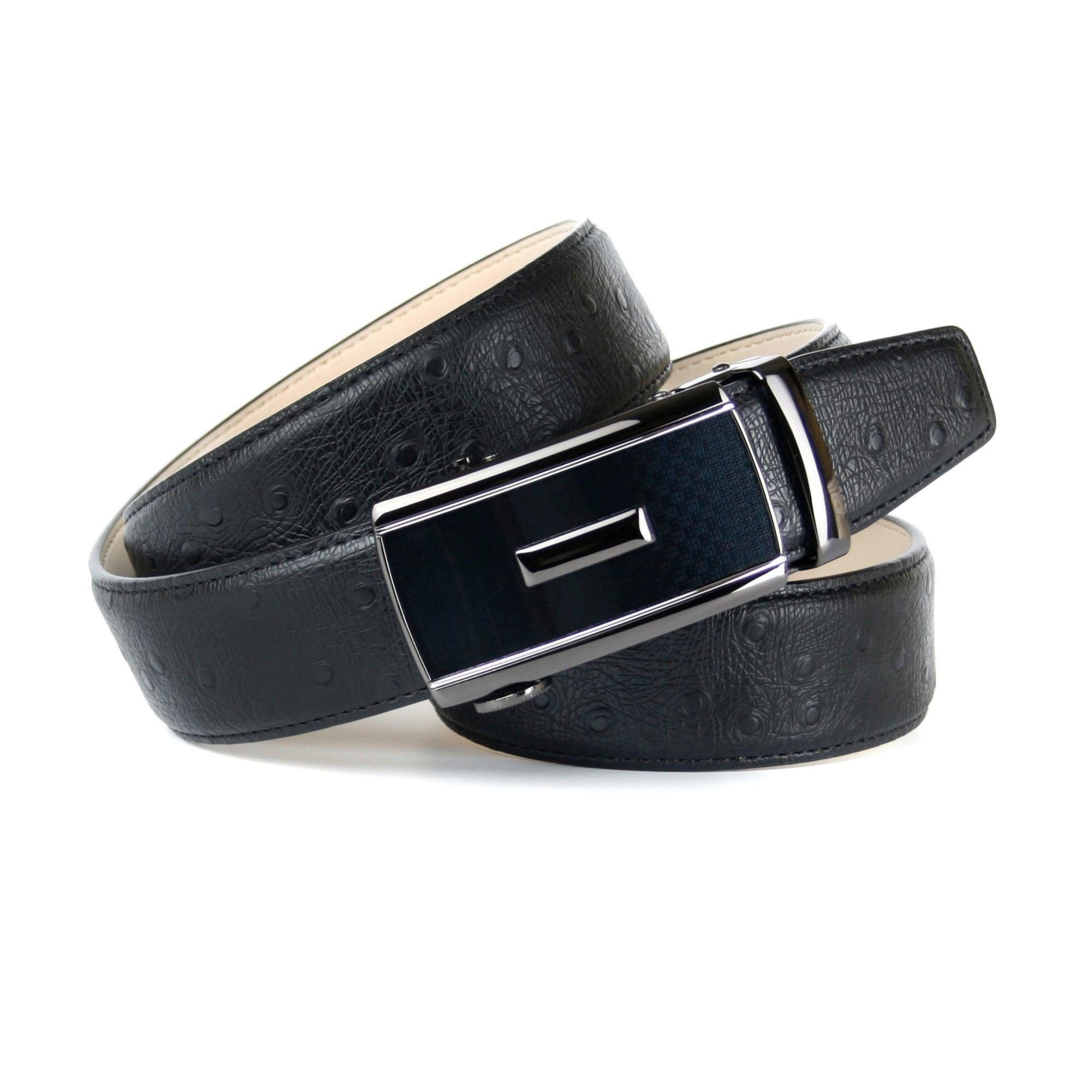 Image of Anthoni Crown Ledergürtel, mit Straussen-Prägung bei Ackermann Versand Schweiz