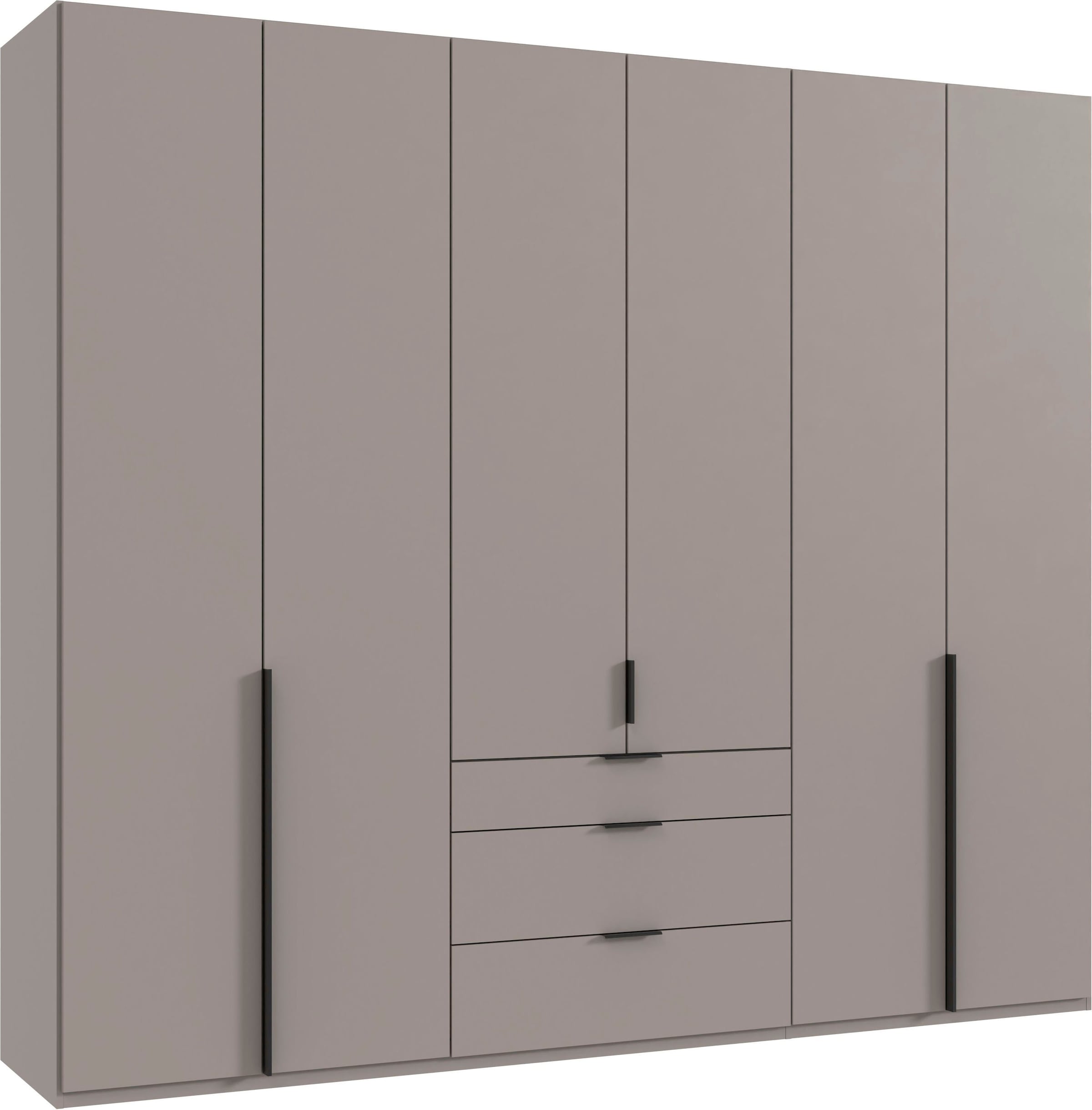 Image of Wimex Drehtürenschrank "Mugano" mit langen oder kurzen Griffen aus Metall, in vielen Breiten, 208 oder 236 cm hoch, Made in Germany