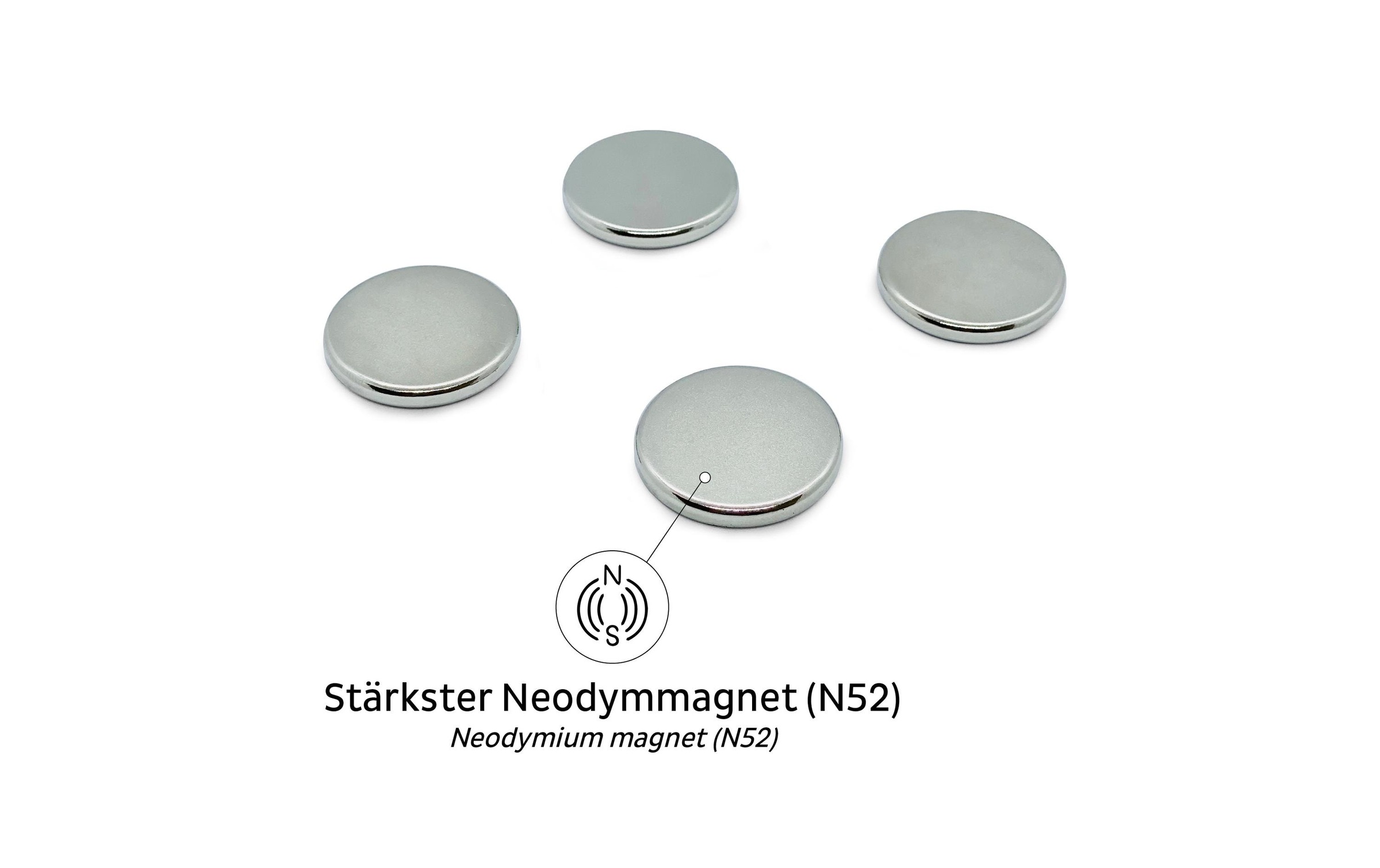 silwy MAGNETIC SYSTEM Magnet »4 Stück«