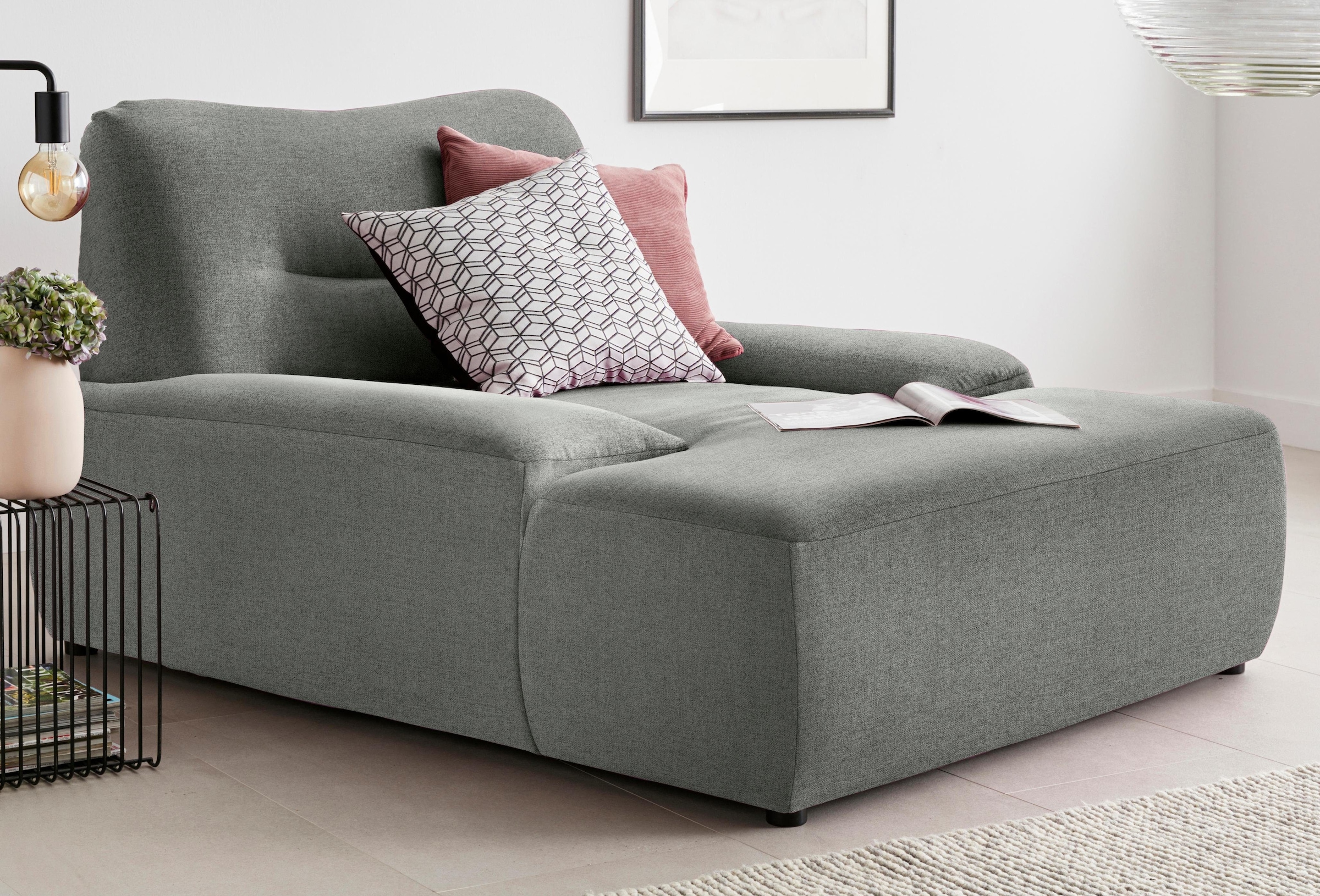 Image of DOMO collection Loveseat "Cesena Designsessel zum Kuscheln, komfortabel Relaxen, Breite 122cm" bequem und stylish, frei im Raum stellbar