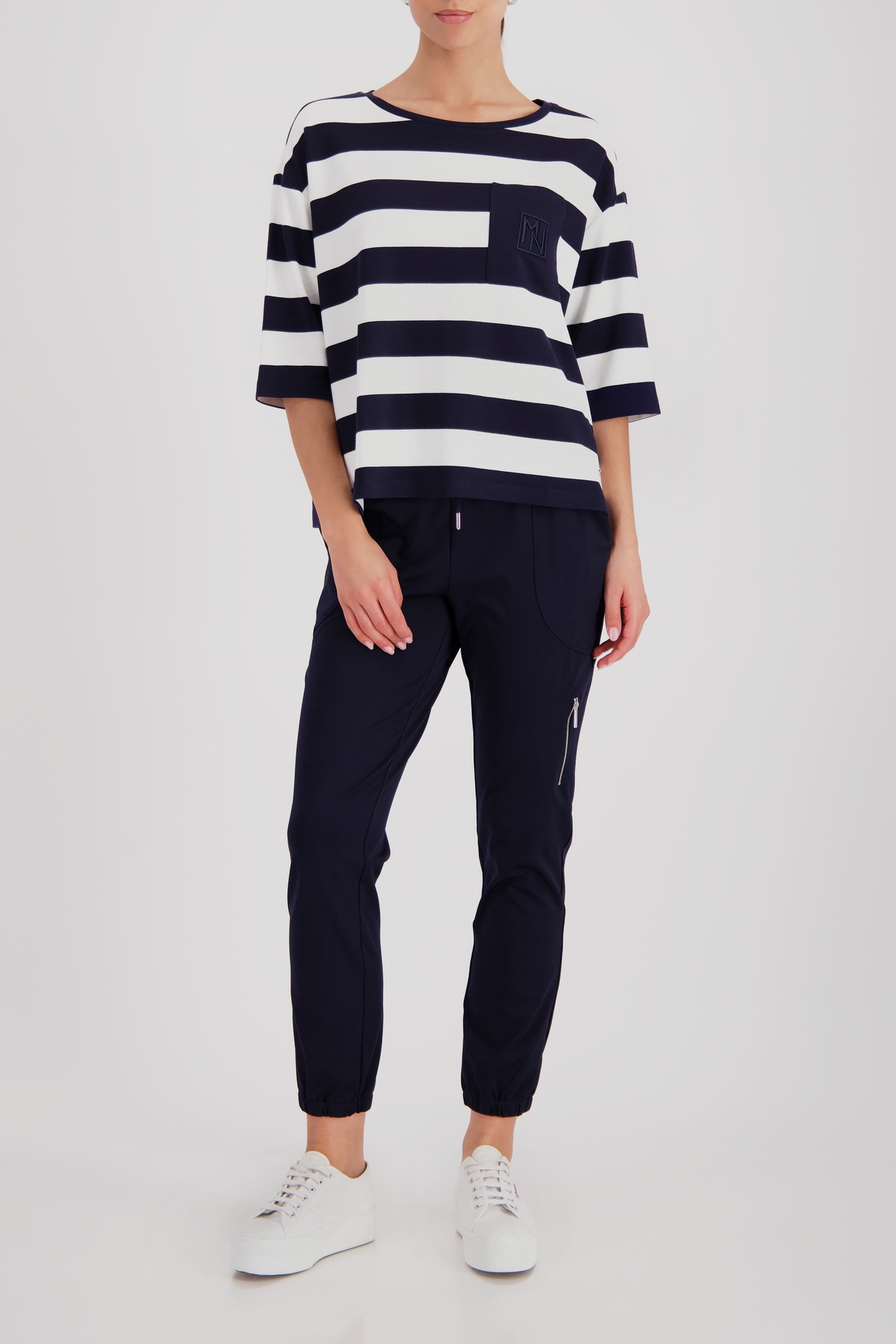 Monari Sweat-shirt , Regular fit avec poche poitrine
