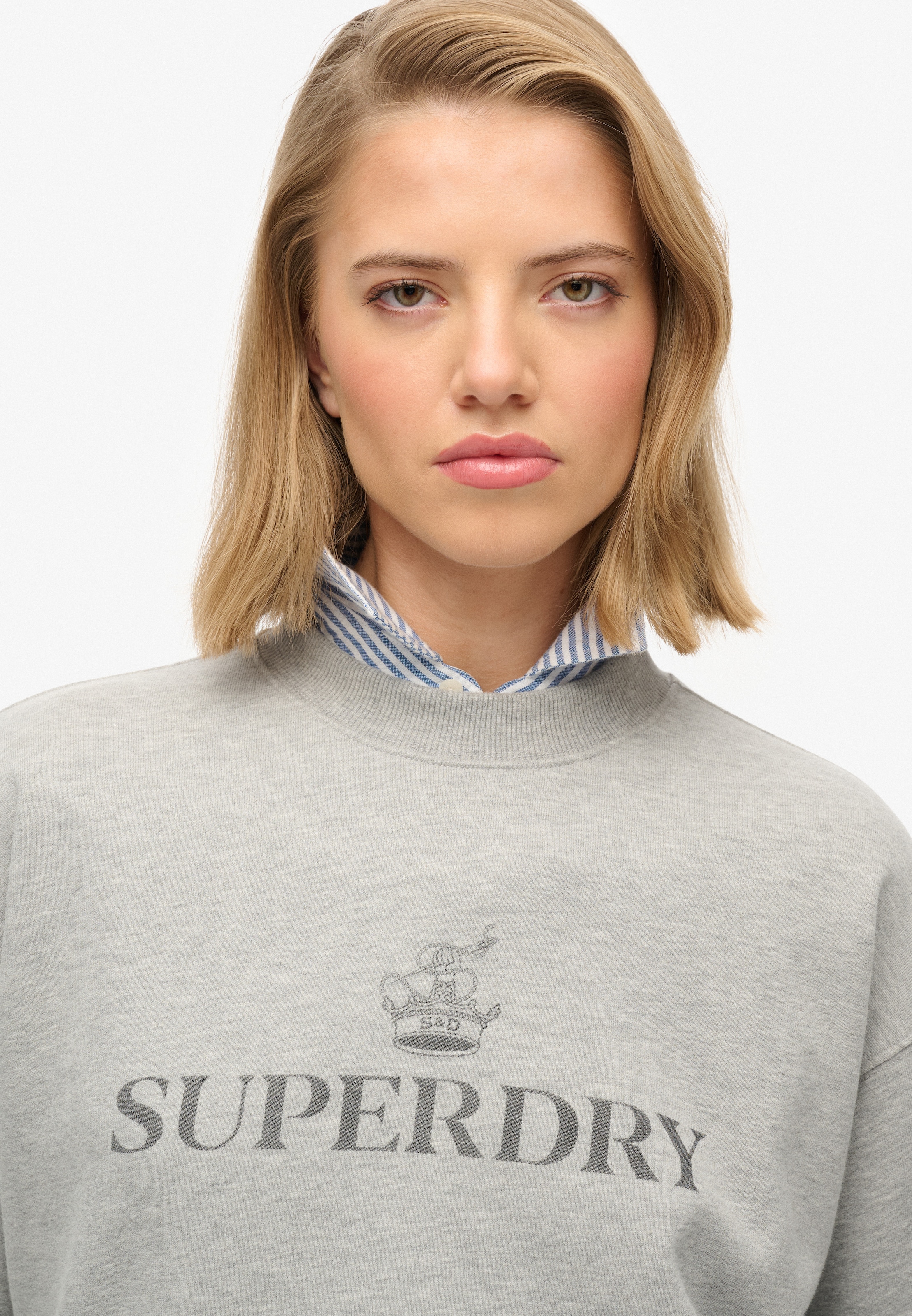 Superdry Sweatshirt »BRITISH DESIGN RELAXED CREW«
