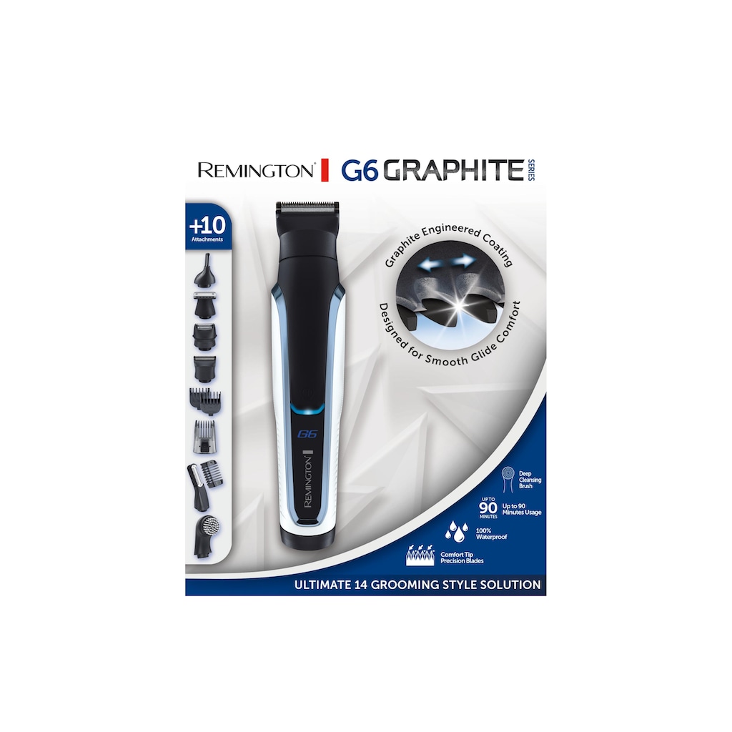 Remington Haarentferner-Set »Remington Multirasierer PG6000 Graphite Series G6«