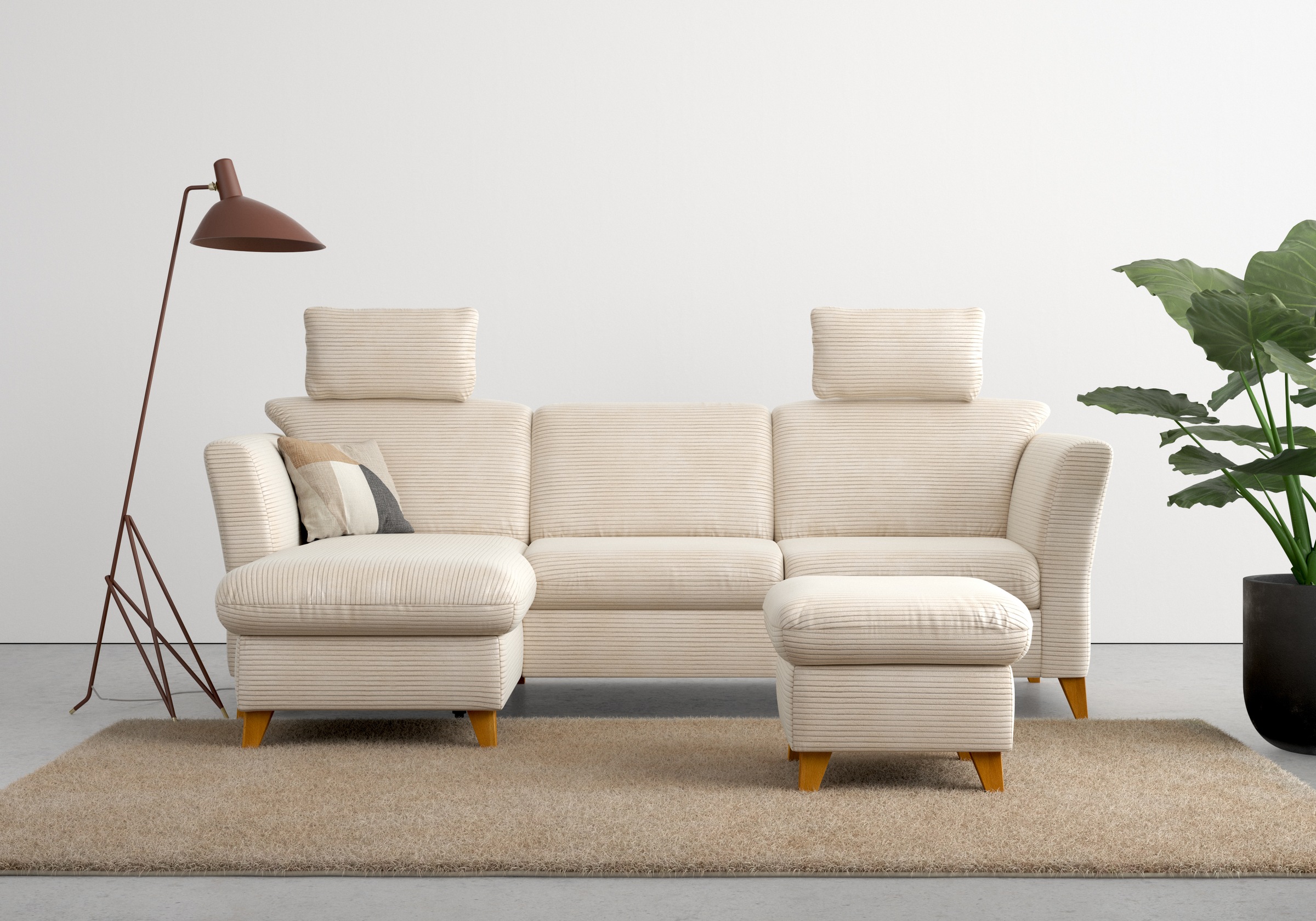 Image of Home affaire Ecksofa "Trelleborg L-Form" optional Schlaffunktion und Bettkasten, inkl. Federkern-Polsterung