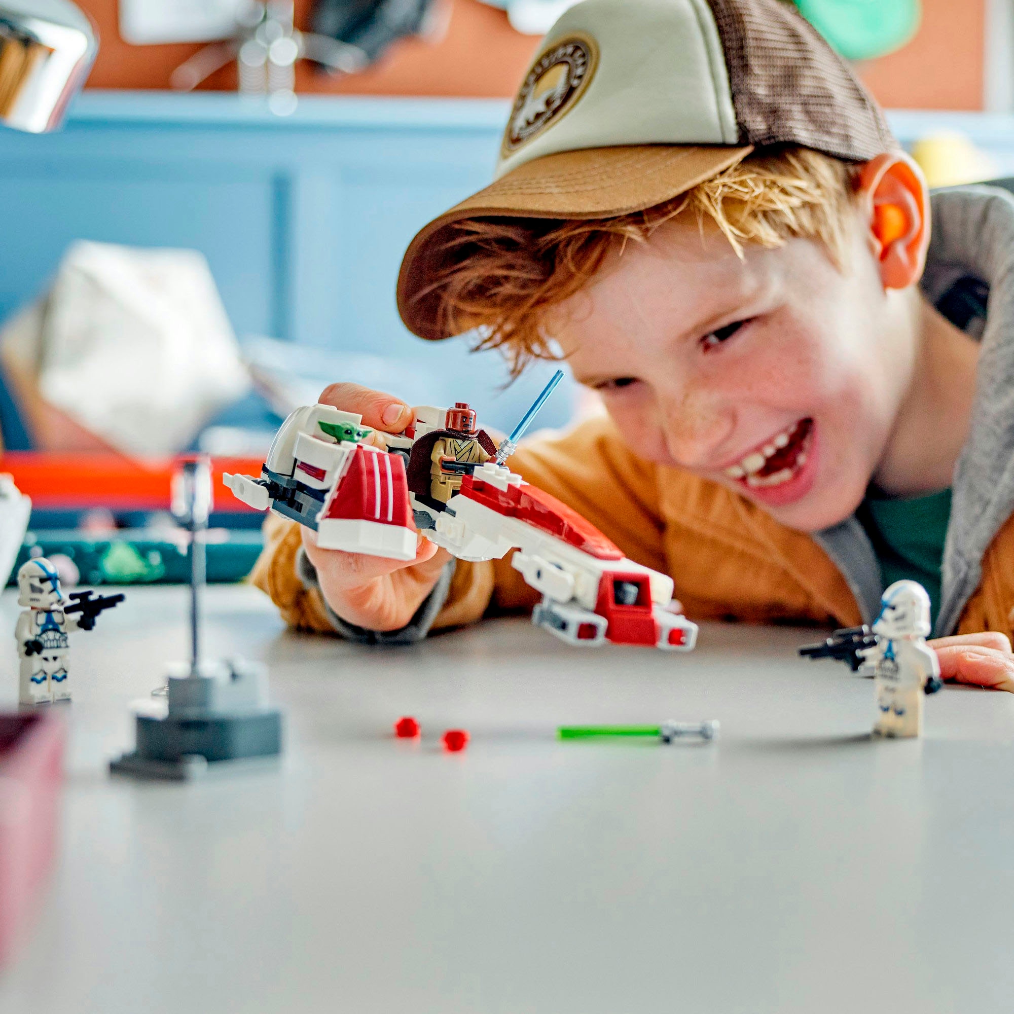 LEGO® Konstruktionsspielsteine »Flucht mit dem BARC Speeder™ (75378), LEGO Star Wars ™«, (221 St.)