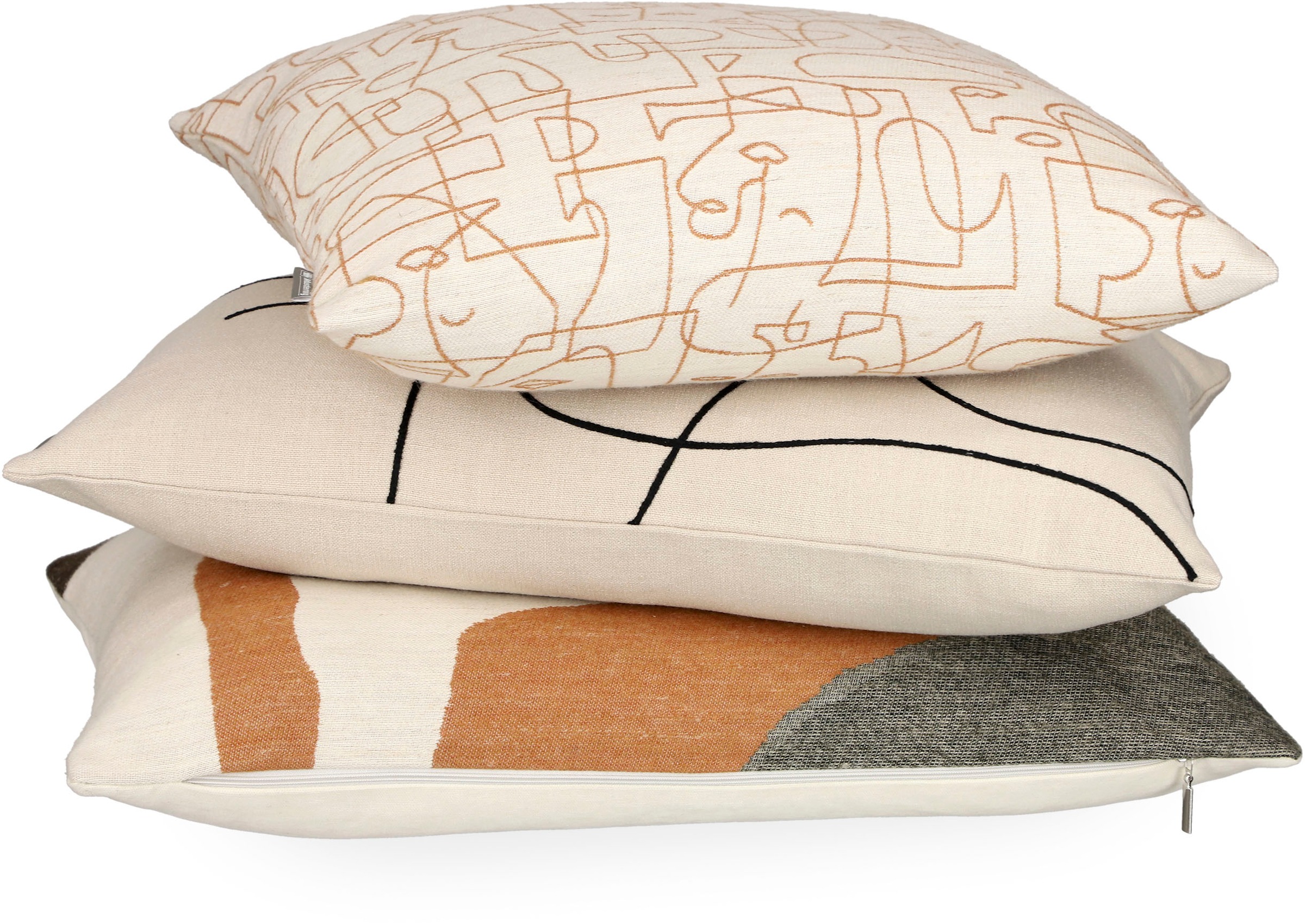 Musterring Dekokissen »Silhouet« mit Leinenanteil