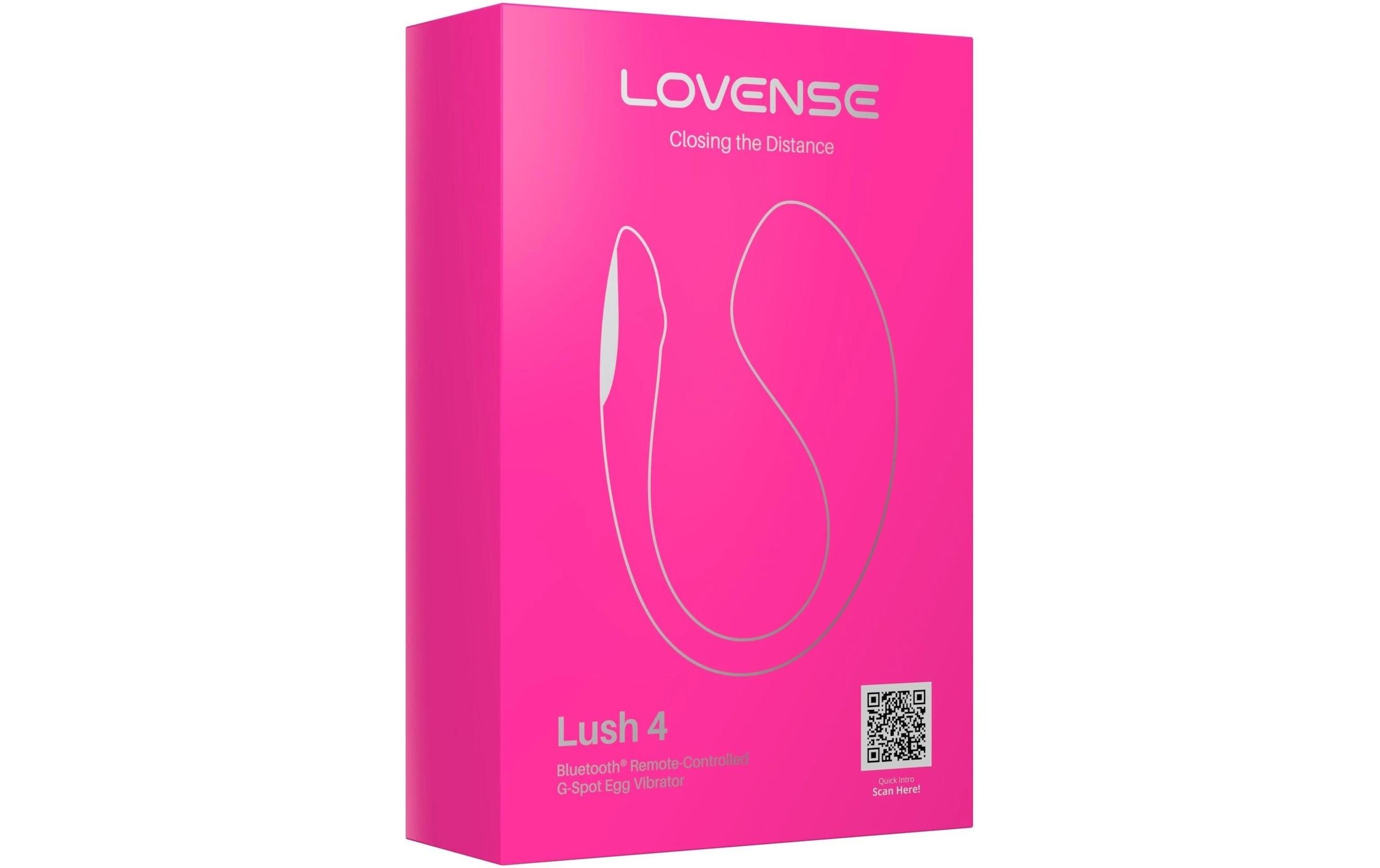   Vibrator »Lovense Ei Lush 4 Lush 4« Vibrationsei mit beeindruckenden Lichteffekten