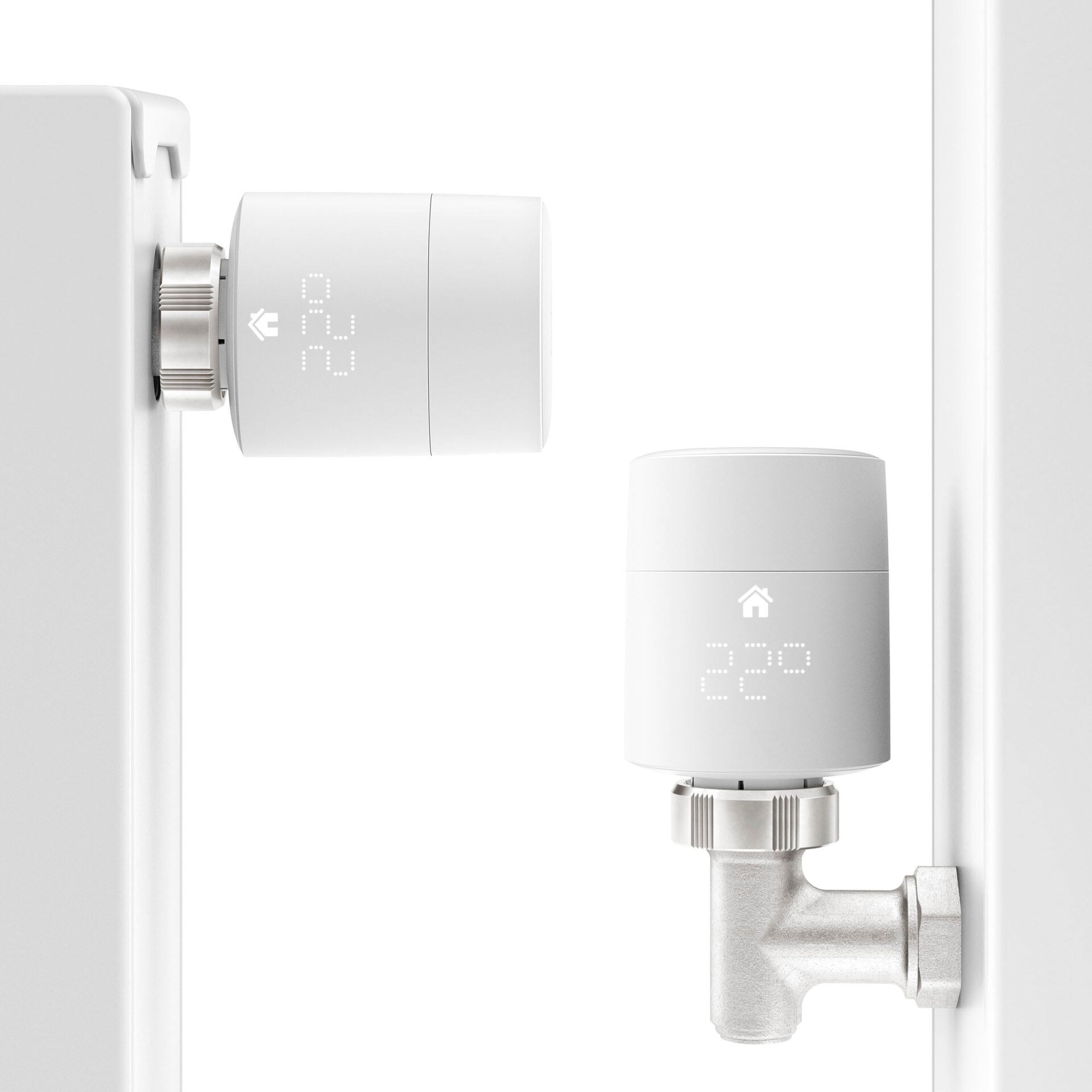 Tado Heizkörperthermostat »Starter Kit mit 2 Smarten Heizkörper-Thermostaten V3+«