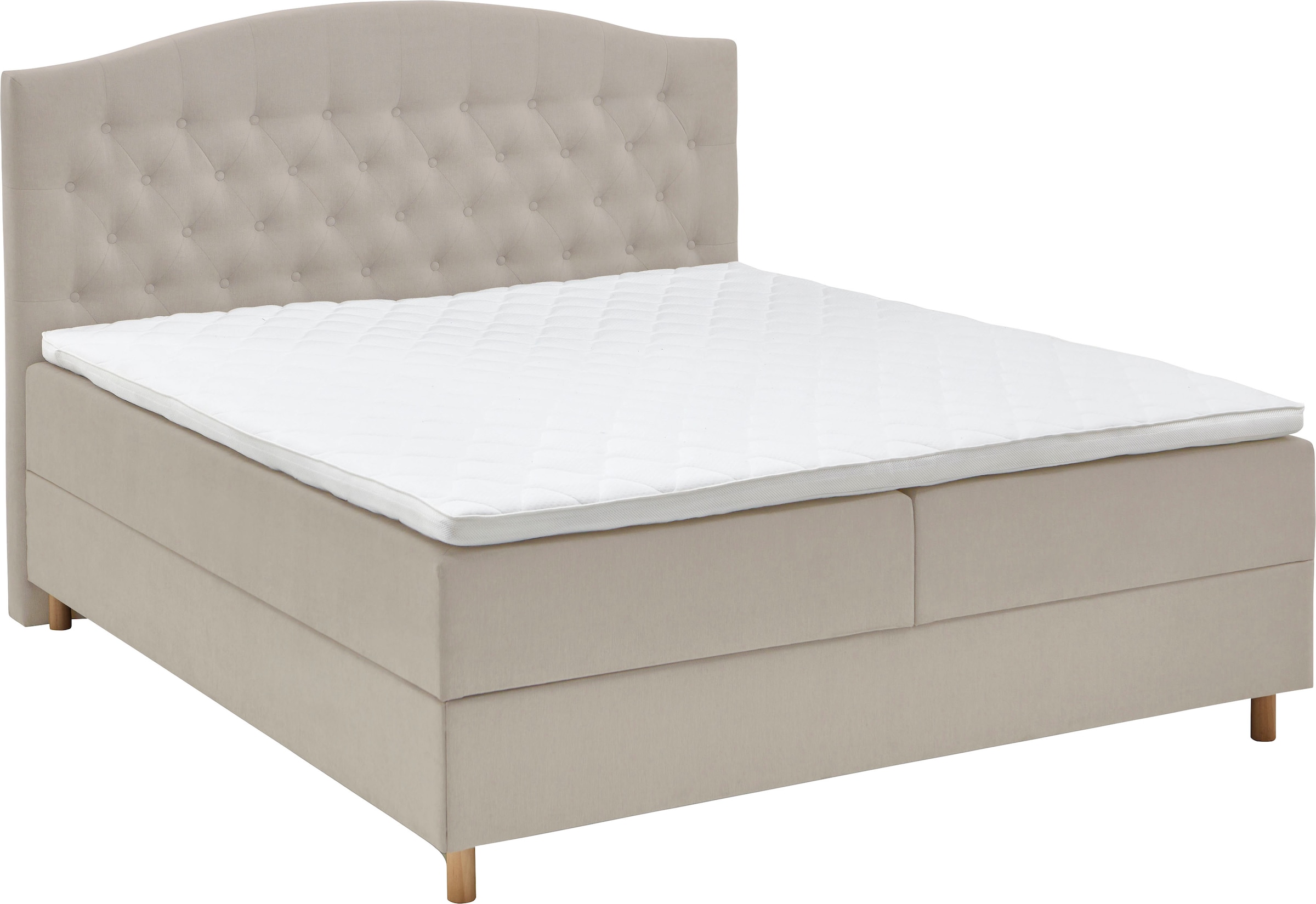 Home affaire Boxbett »Piemont« mit Bettkasten und Topper
