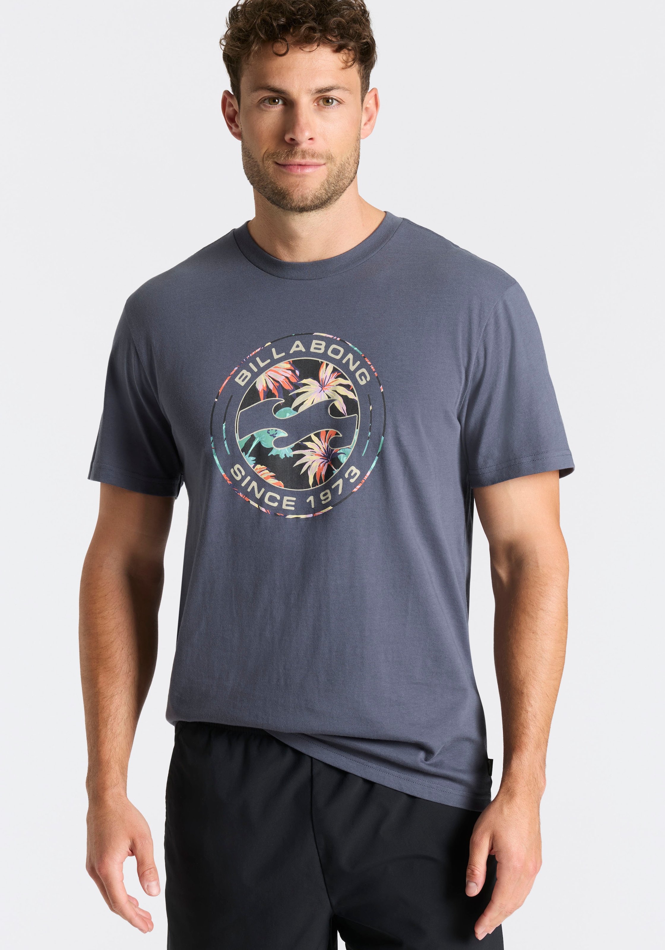 Billabong T-Shirt »ROTOR ICON DOUBLEPACK« 2 Doppelpack, mit 2 T-Shirts, Kurzarm, aus Baumwoll-Jersey