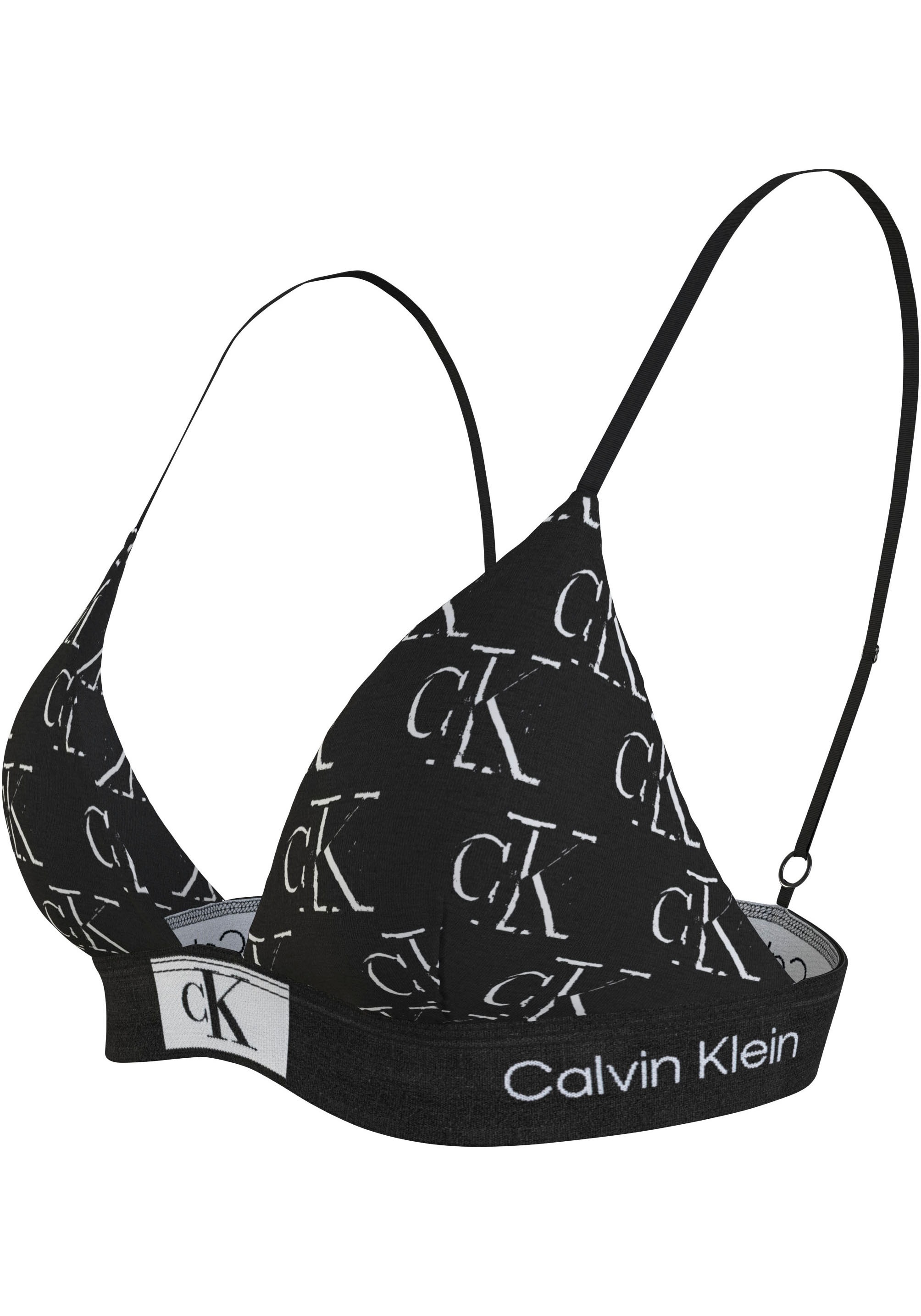 Calvin Klein Underwear Triangel-BH »UNLINED TRIANGLE«, mit Logoschriftzügen auf dem Unterband