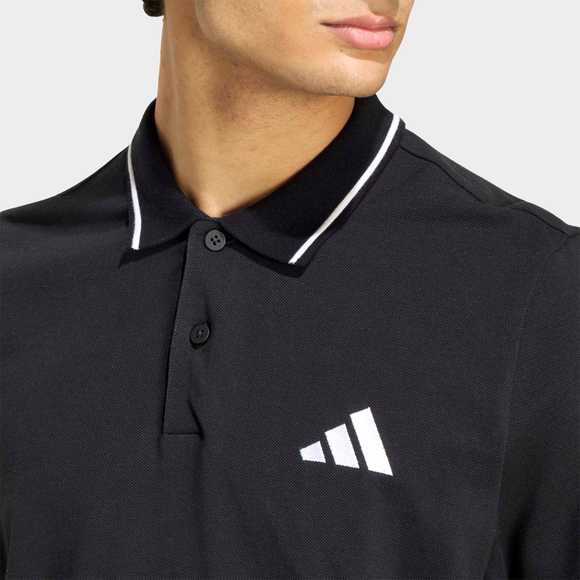 adidas Sportswear Polo »ESSENTIALS 3-STREIFEN PIKEE«