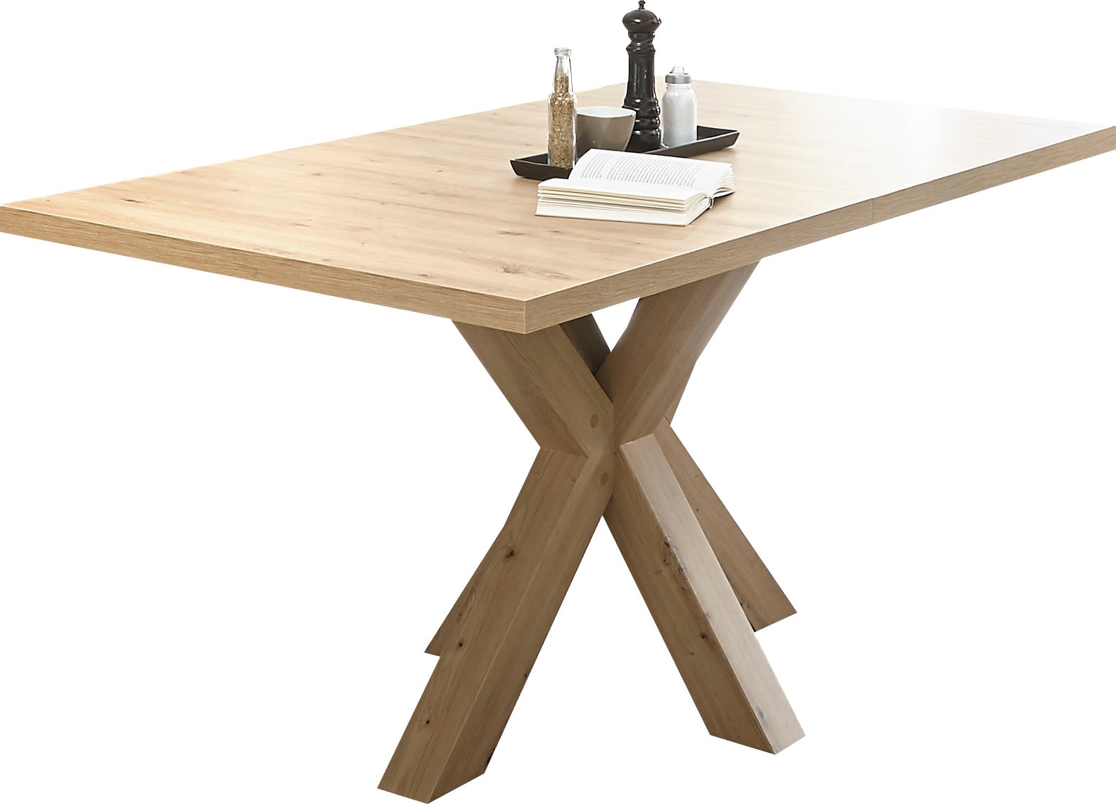 Image of Mäusbacher Esstisch "TOPSELLER" Esstisch, OTTOs Choice, 160 cm, ausziehbar auf 210 cm, in Holzoptik