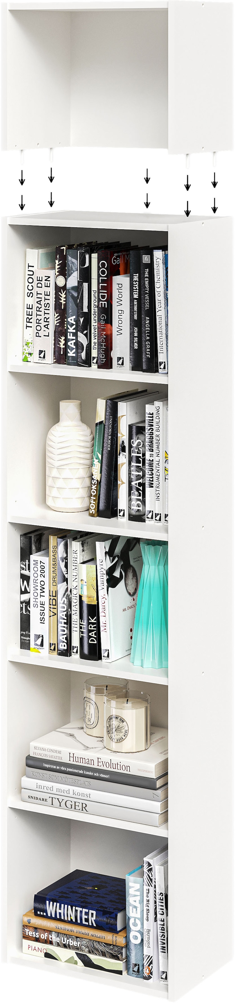 FMD Étagère de la nacelle »Bitz« mit melaminharzbeschichteter, kratzfester Oberfläche