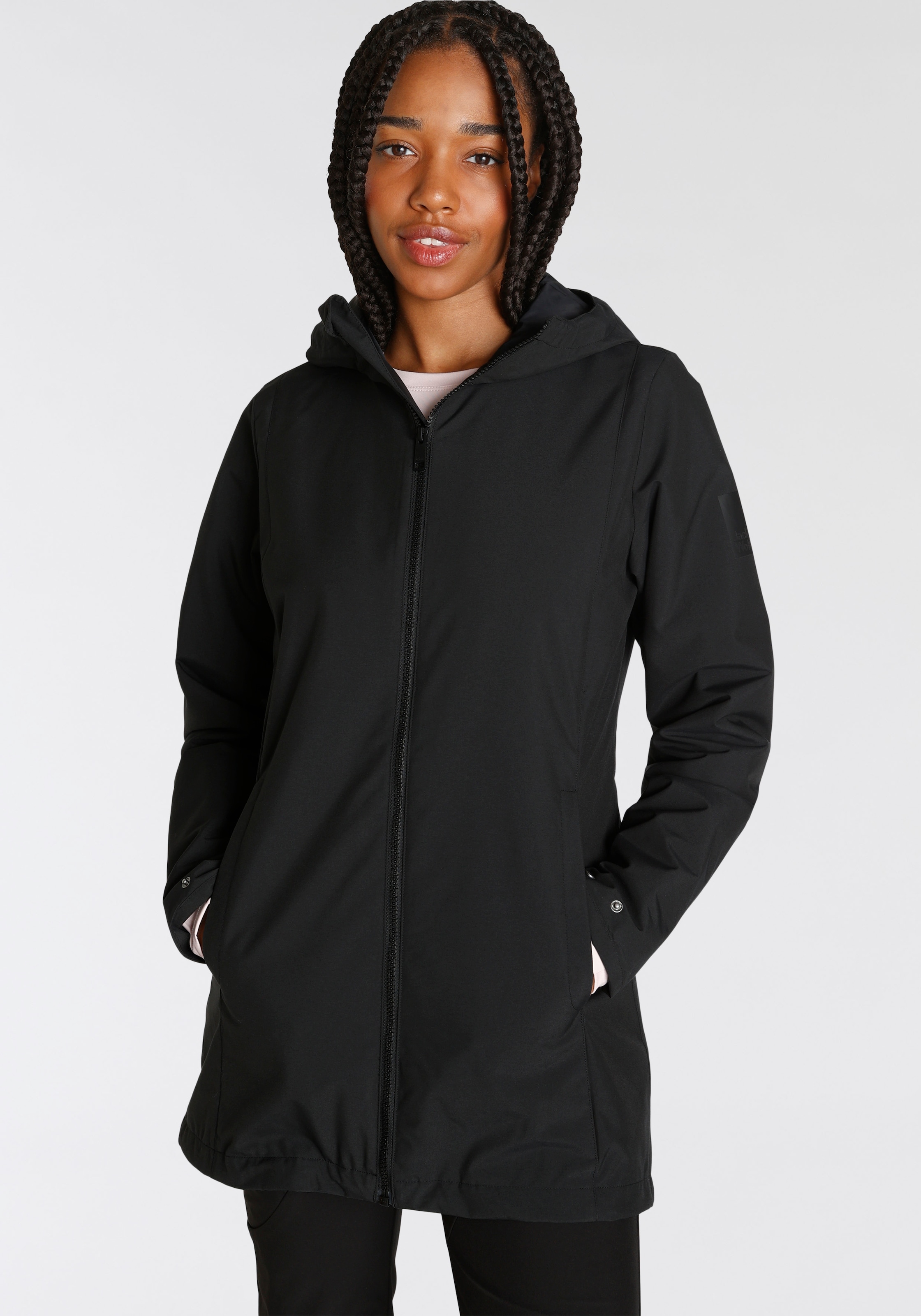 Jack Wolfskin Funktionsjacke »Outdoorjacke NOSTA«, mit Kapuze, Wärmend, winddicht, Übergangsjacke