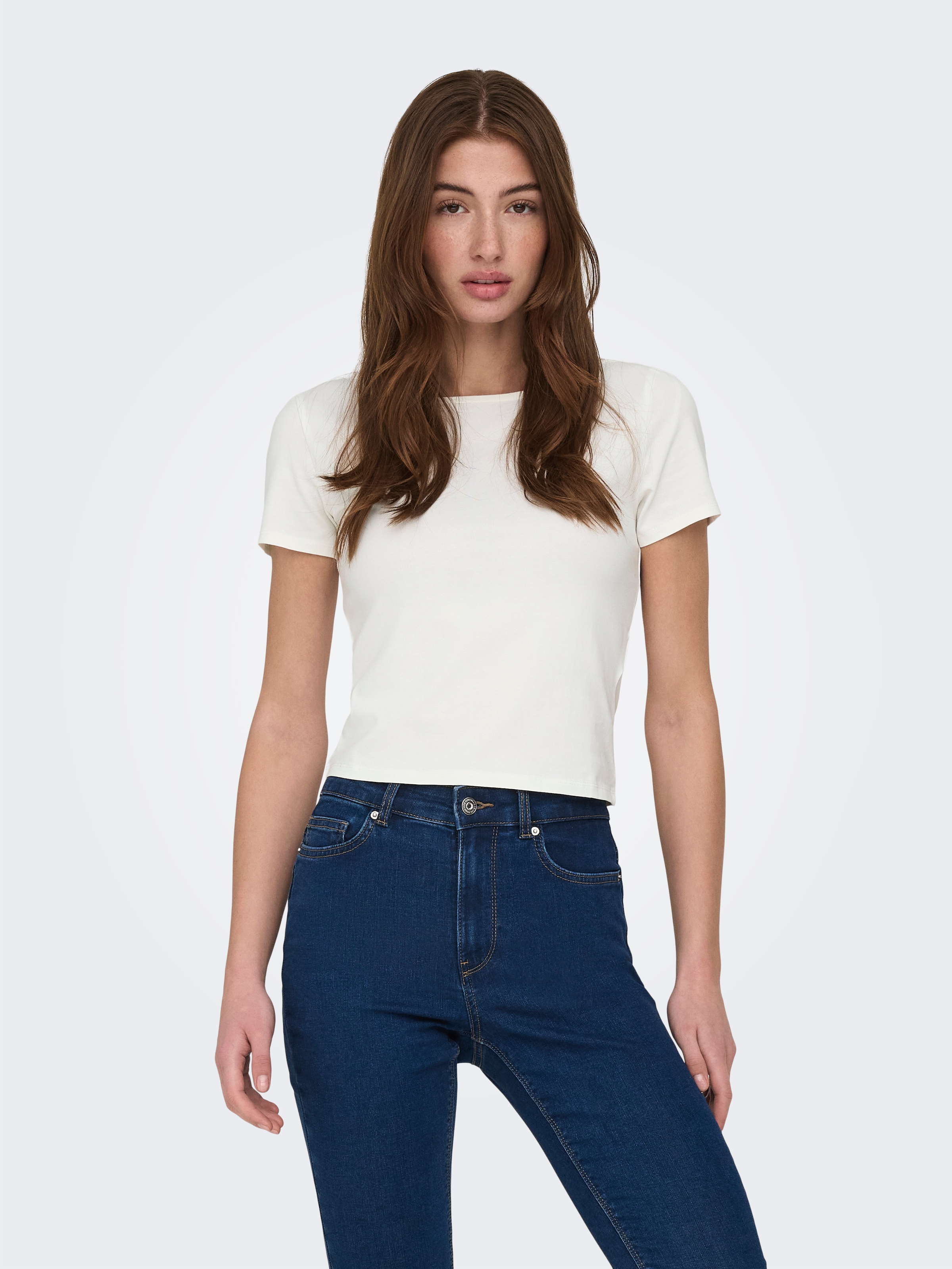 ONLY Kurzarmshirt »ONLSUSAN SHORT S/S 2 PACK TOP CS JRS« Packung, 2er-Pack, 2