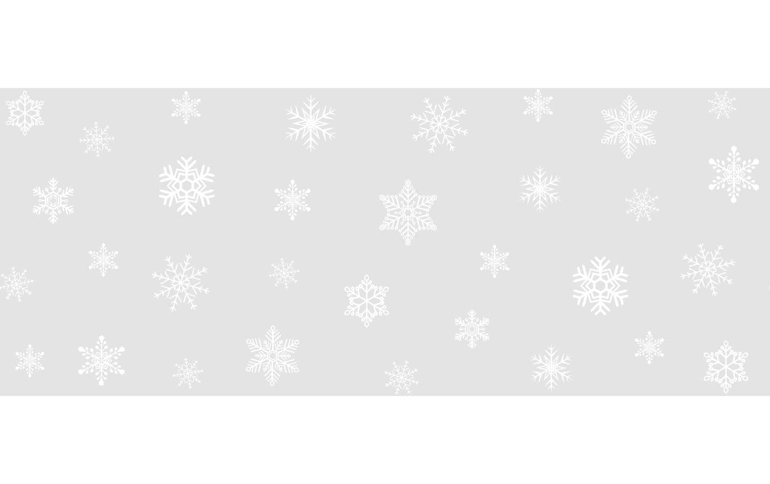 Fensterfolie »Snowflakes«, halbtransparent, statisch haftend