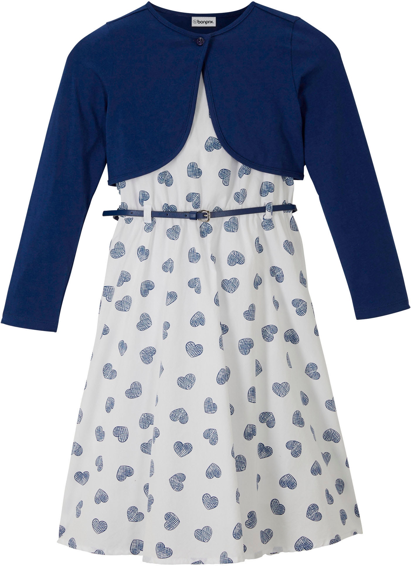 bonprix Sommerkleid Set,  festlicher Stil, Set, aus Baumwolle und Polyurethan