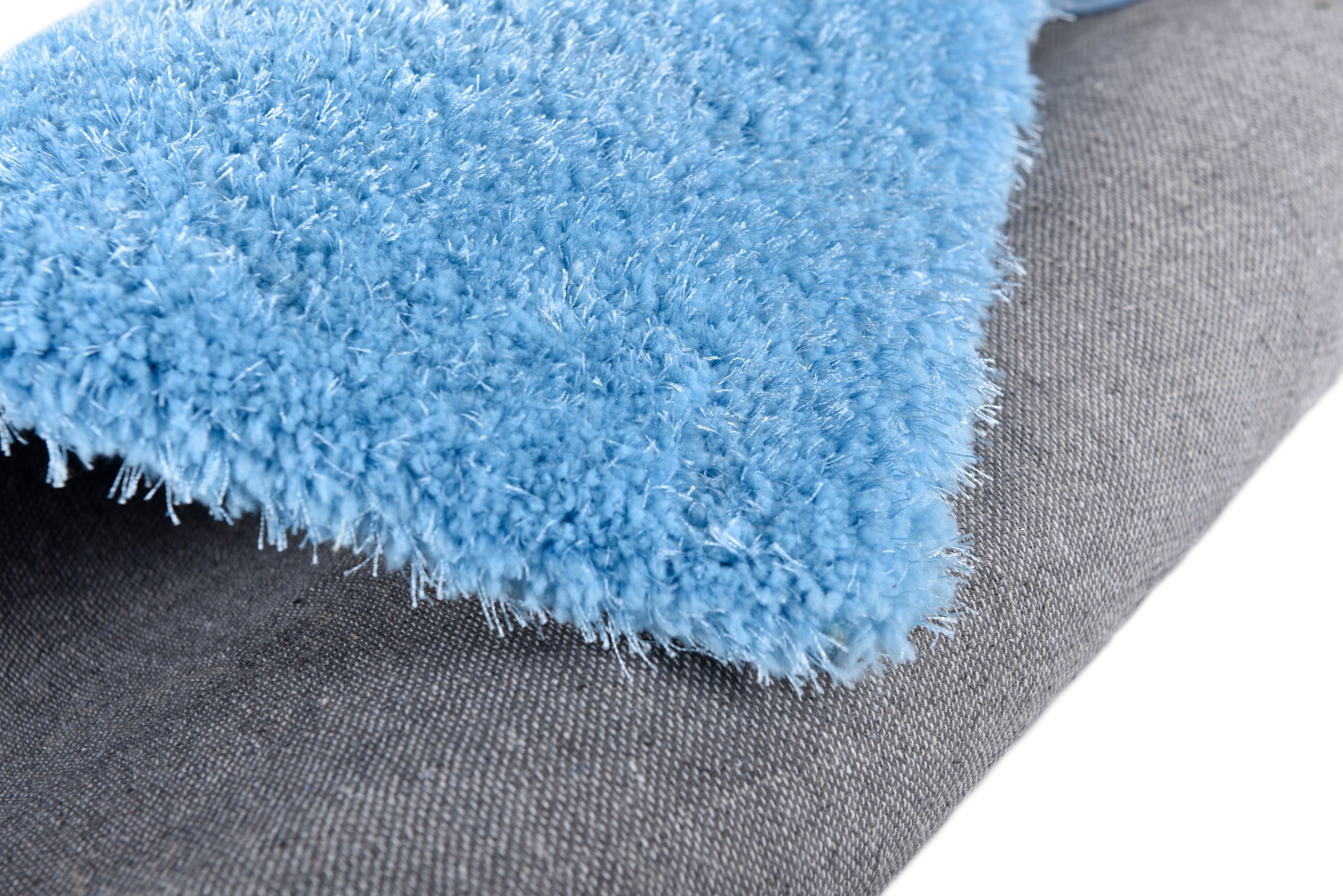 TOM TAILOR HOME Hochflor-Teppich »Soft«, rechteckig, 35 mm Höhe, handgetuftet, Uni-Farben, super weich und flauschig