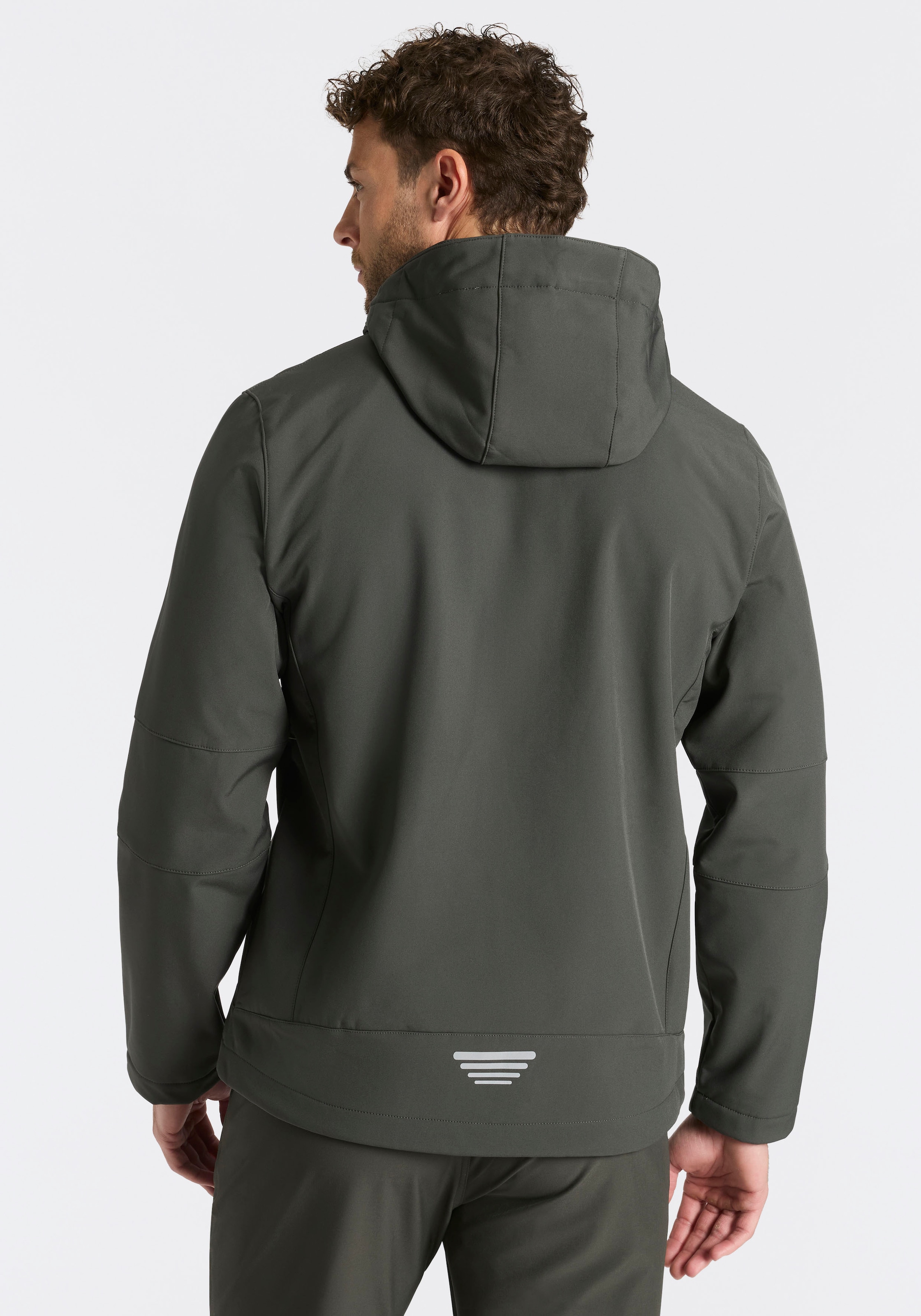 CMP Veste softshell avec capuche Déperlant & coupe-vent & respirant, veste de mi-saison