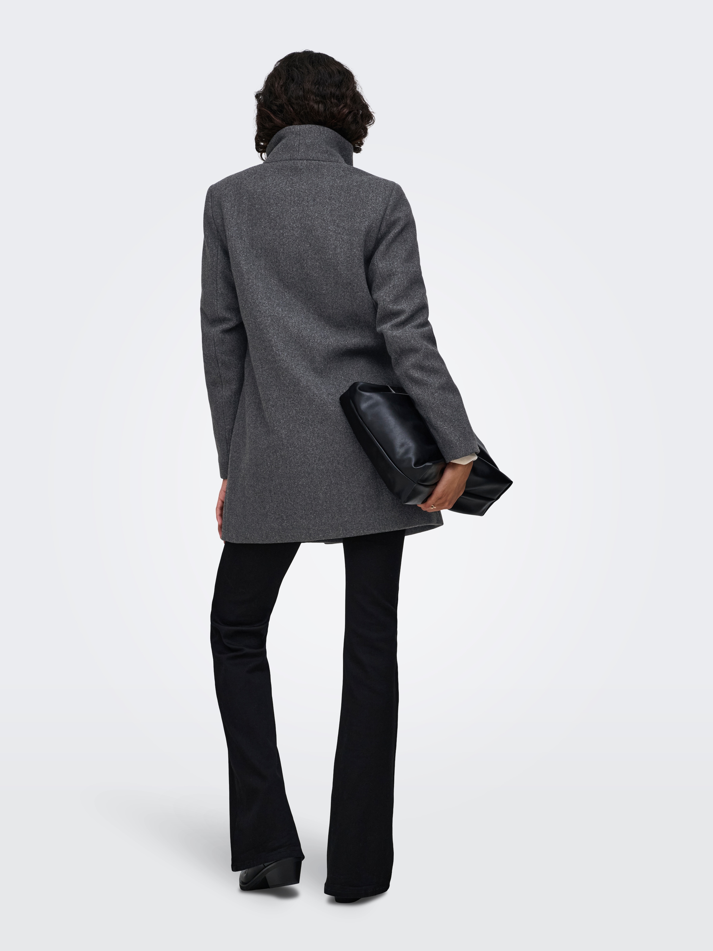 ONLY Langjacke »ONLBLAKE SOPHIA COAT OTW NOOS« Kunstfaser, 2-Reiher, Eingrifftaschen
