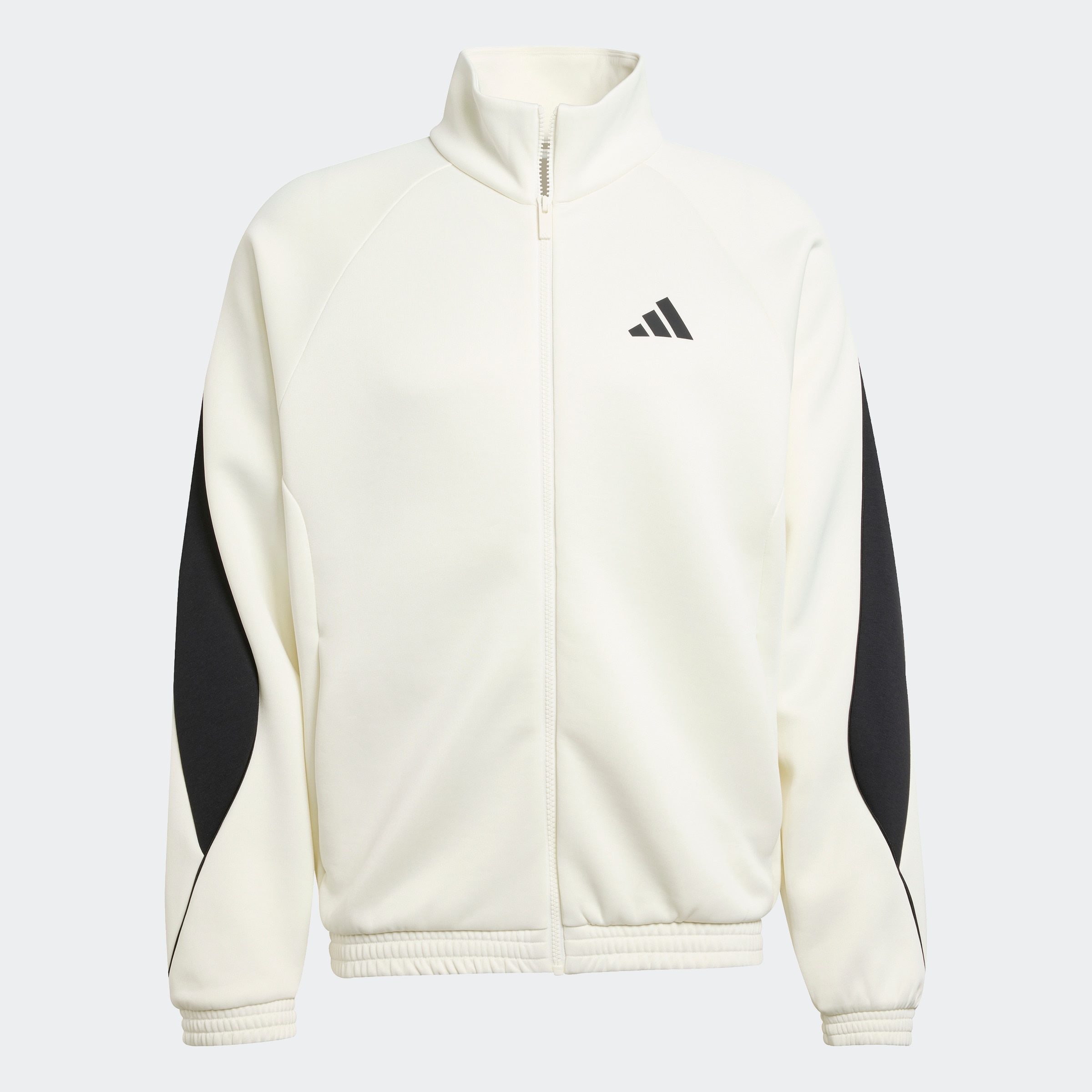 adidas Sportswear Veste d'entraînement »STADIUM« avec col roulé, coupe décontractée, en polyester et coton