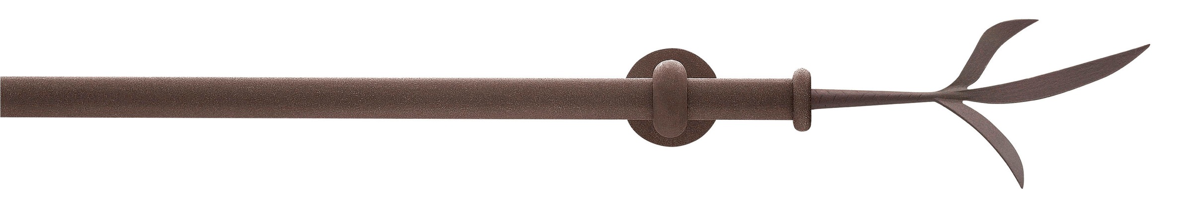 Image of GARESA Gardinenstange »ESPERANCA«, 1 läufig-läufig, Wunschmasslänge, rustikale Vorhanggarnitur, einfache Montage, mit Stangenverbinder verlängerbar, Wandmontage, Endknopf Zweig, m. Ringe bei Ackermann Versand Schweiz