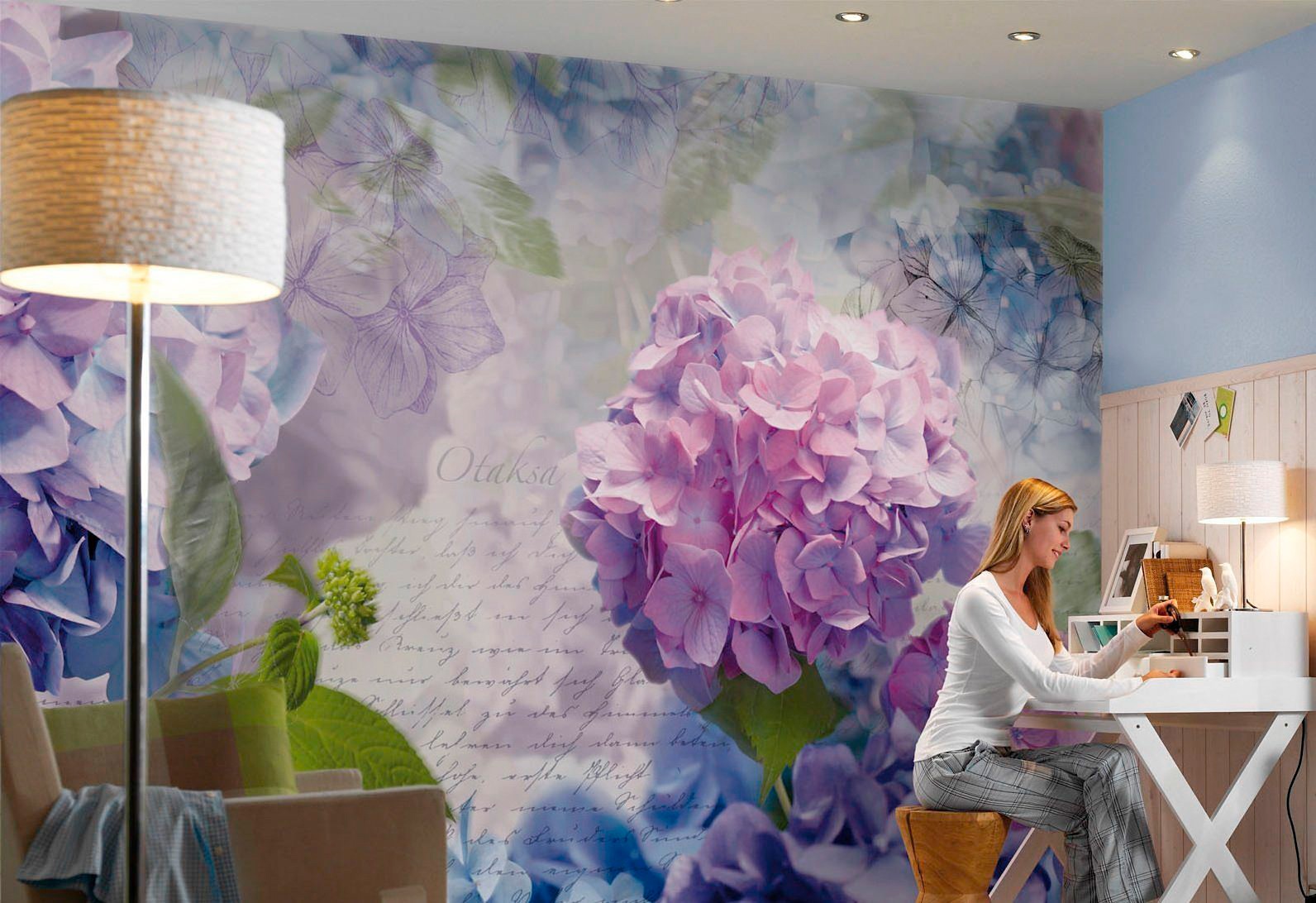 Komar Fototapete "Otaksa - Größe 368 x 254 cm" bedruckt glatt Wohnzimmer, Schlafzimmer