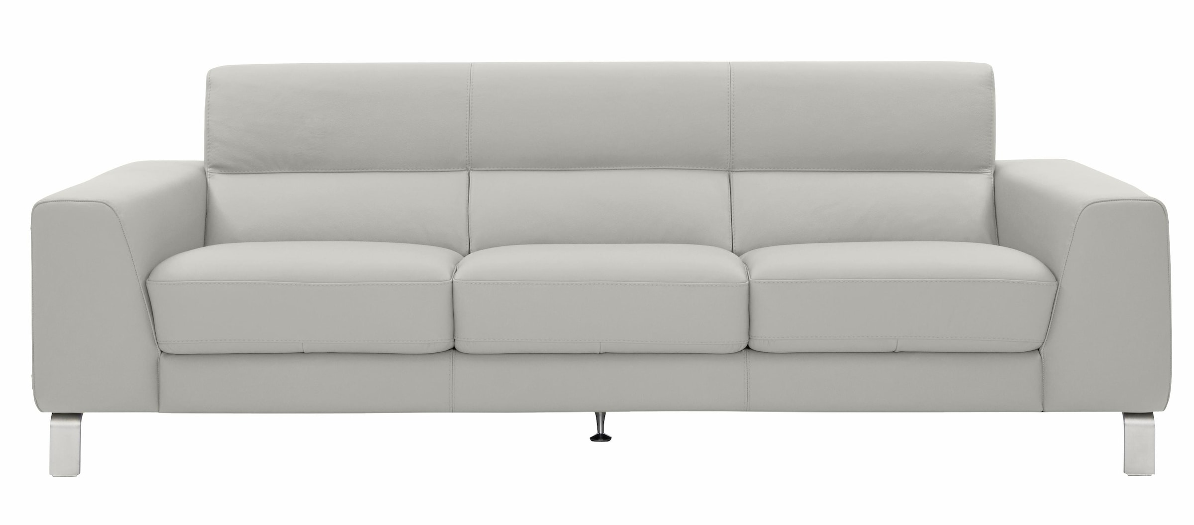 CALIA ITALIA 3-Sitzer »Simon, toller Sitzkomfort, italienisches Designsofa«, in zwei Lederqualitäten