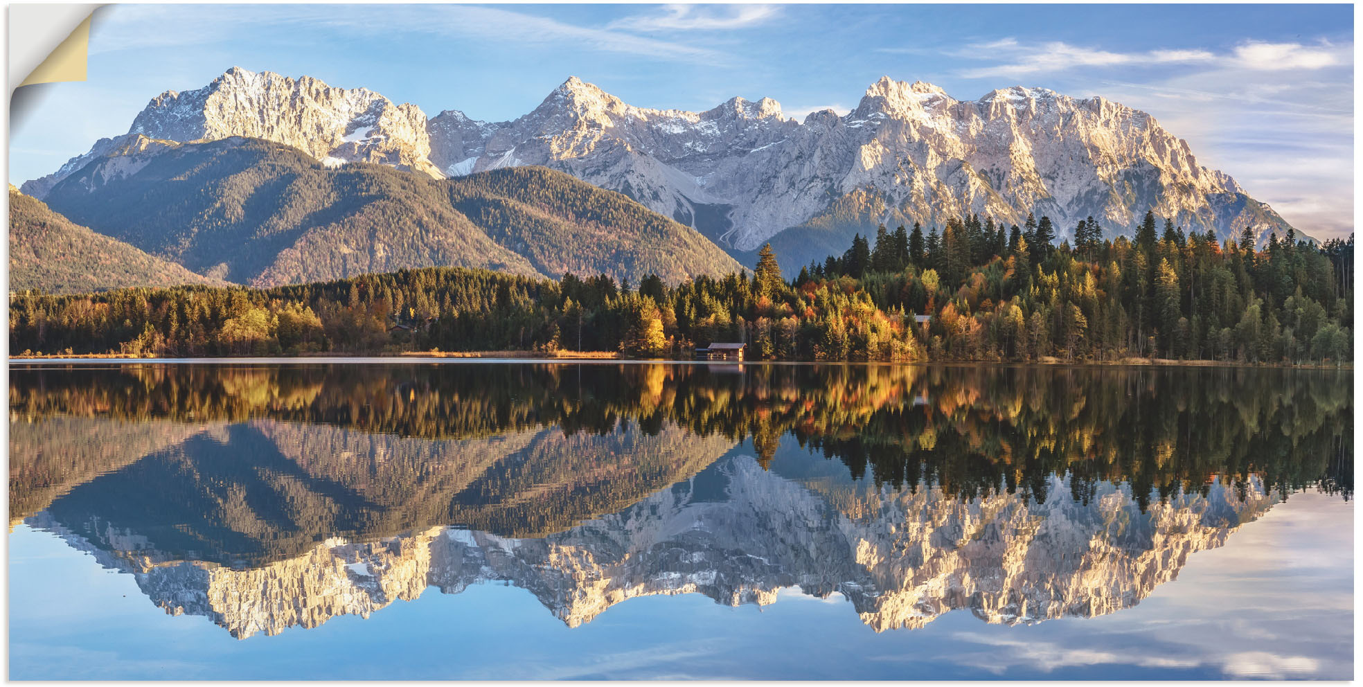 Artland Wandbild »Landschaft in den Bayerischen Alpen«, Berge, (1 St.), als  Alubild, Leinwandbild, Wandaufkleber oder Poster in versch. Grössen günstig  kaufen