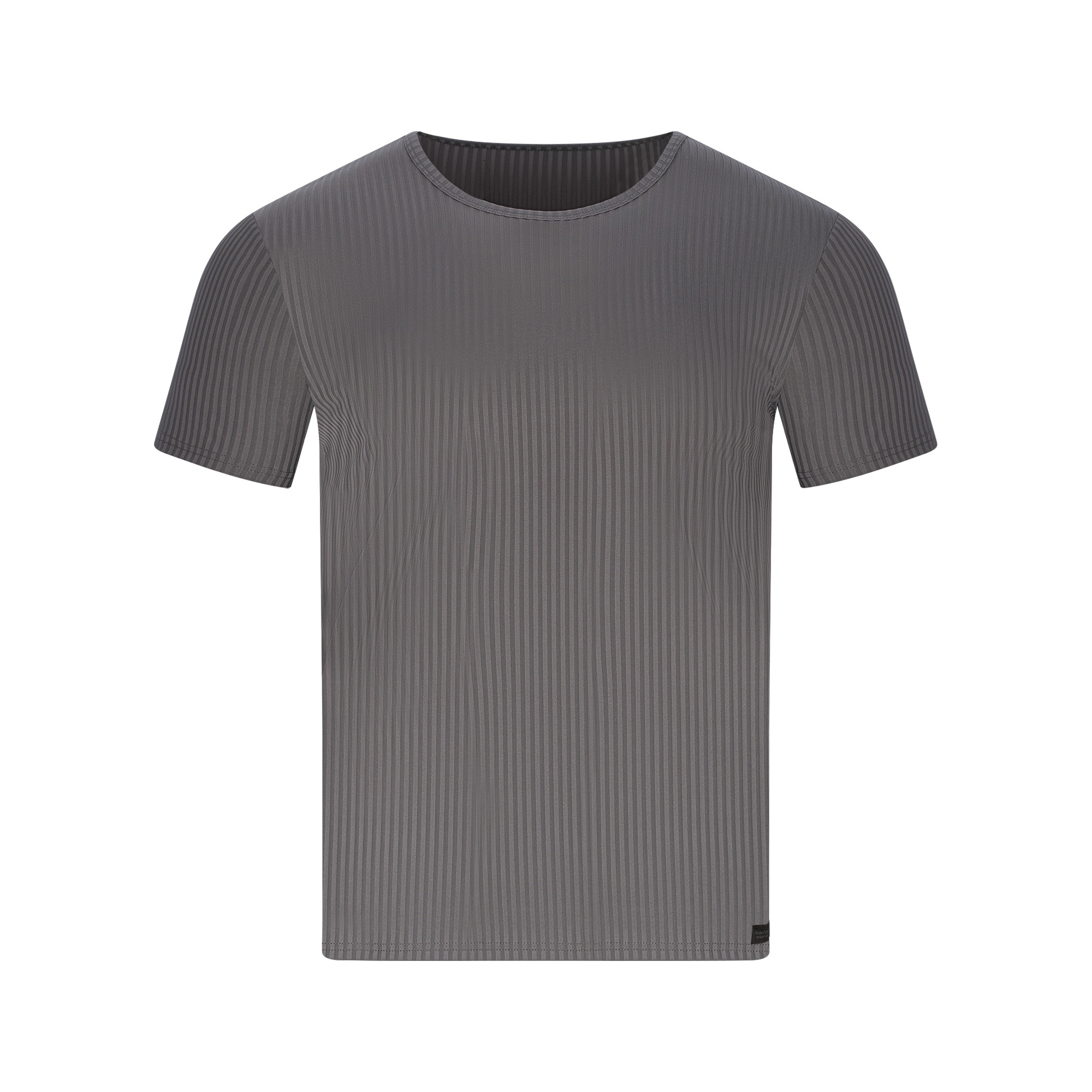 Bruno Banani Shirt à col rond »ANTISTRESS« Kurzarm, Rundhalsausschnitt, Cotton-Mix